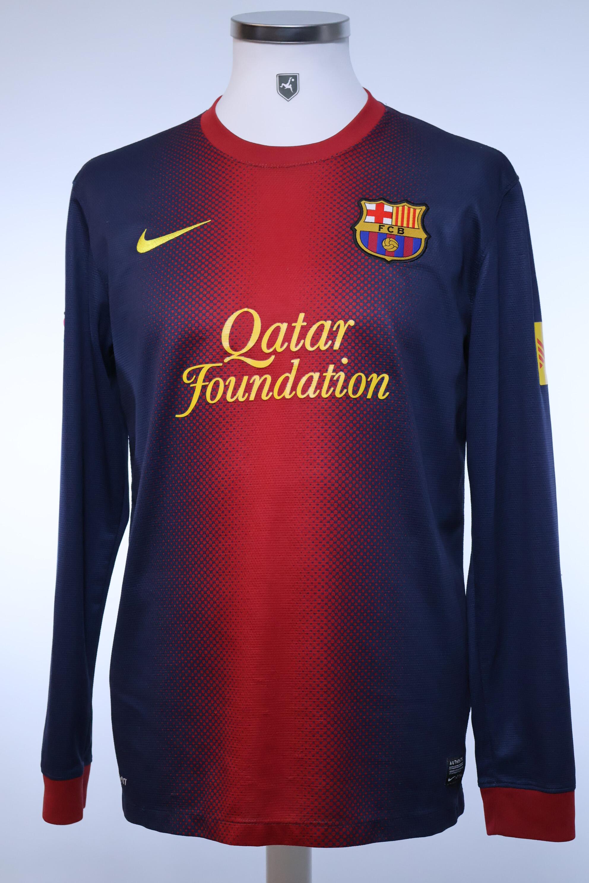 Barcelona Alexis #9 2012/13 Home Shirt - M- BACK