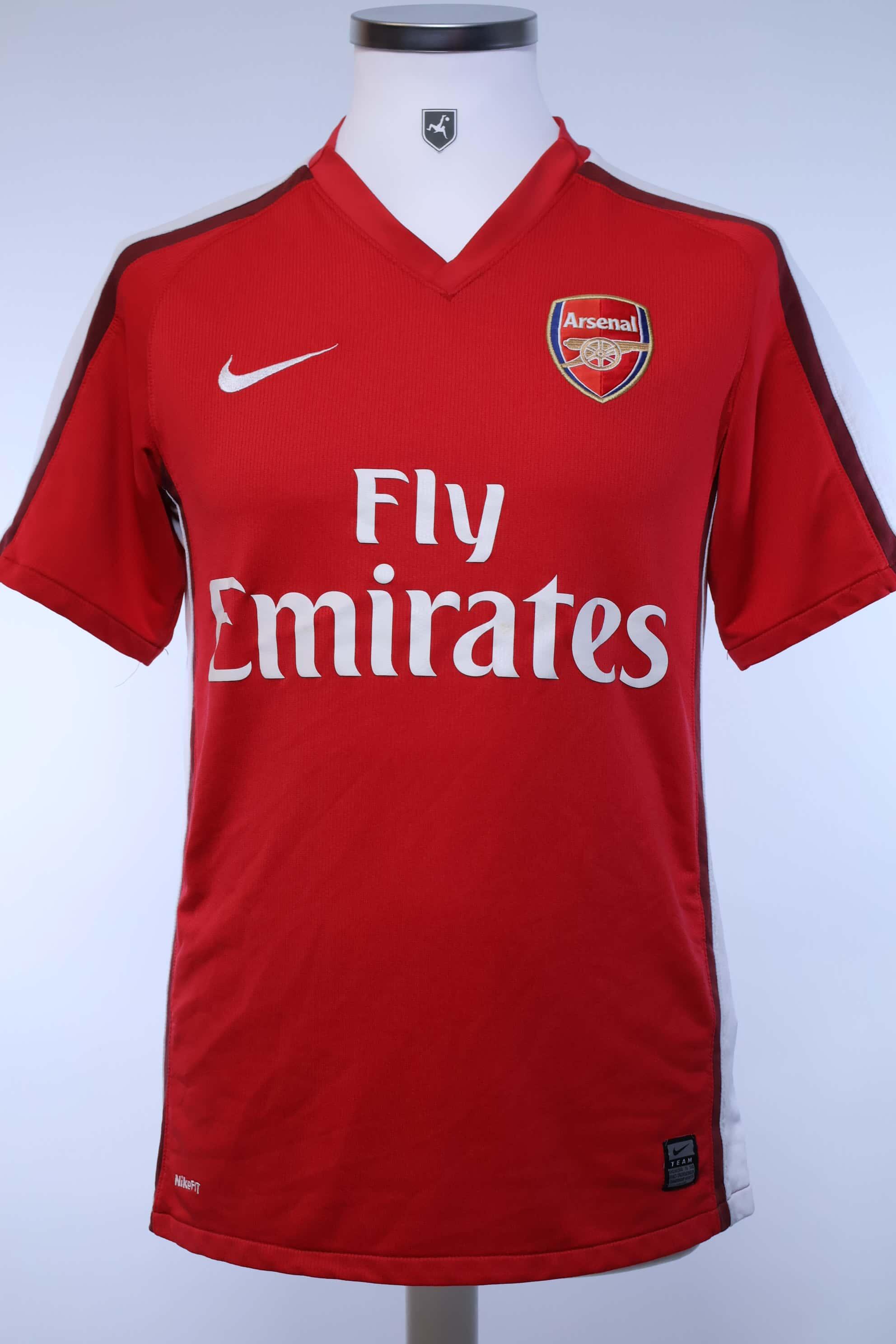 Arsenal 2008/10 Home Shirt - S- FRONT