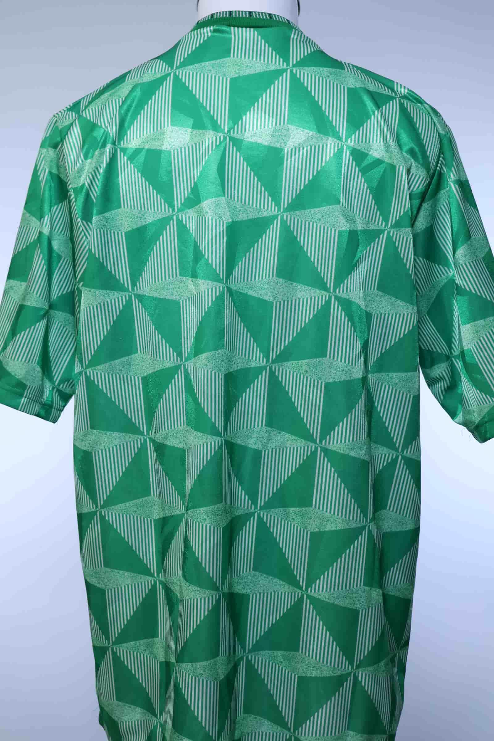 Northern Ireland 1990/92 Home Shirt - L- BACK