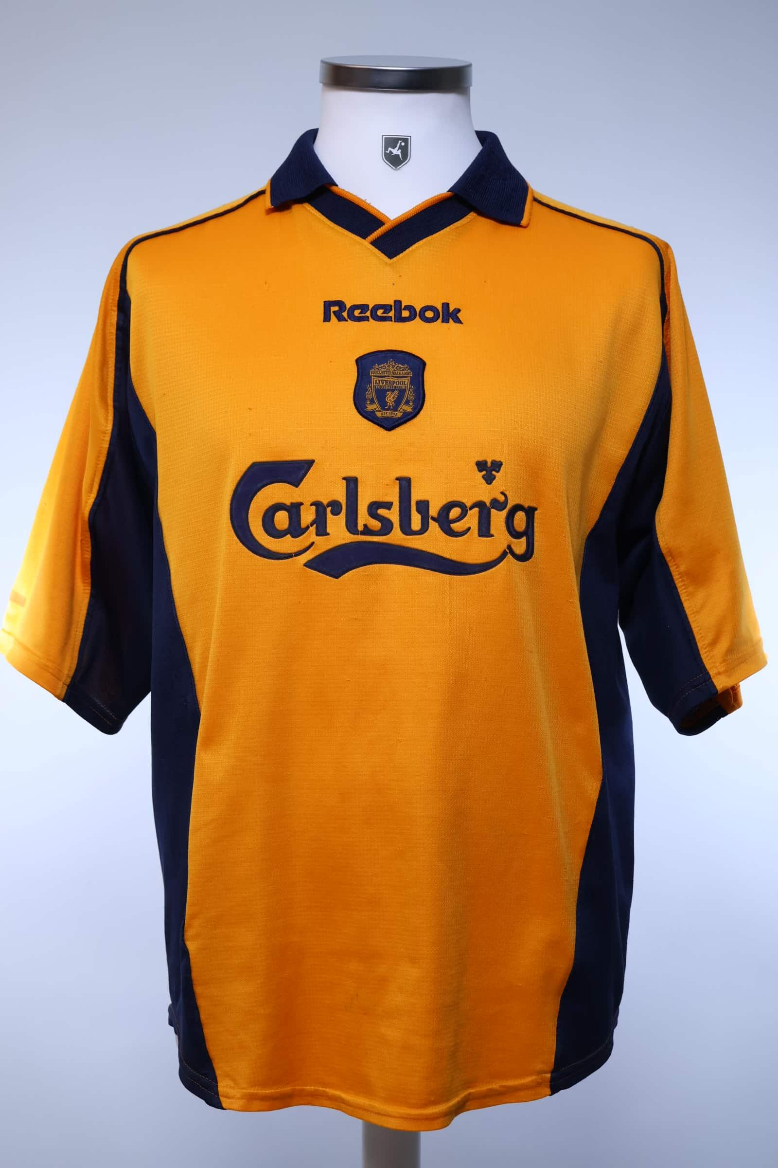 Liverpool F.C 2000/01 Away Shirt - L- FRONT