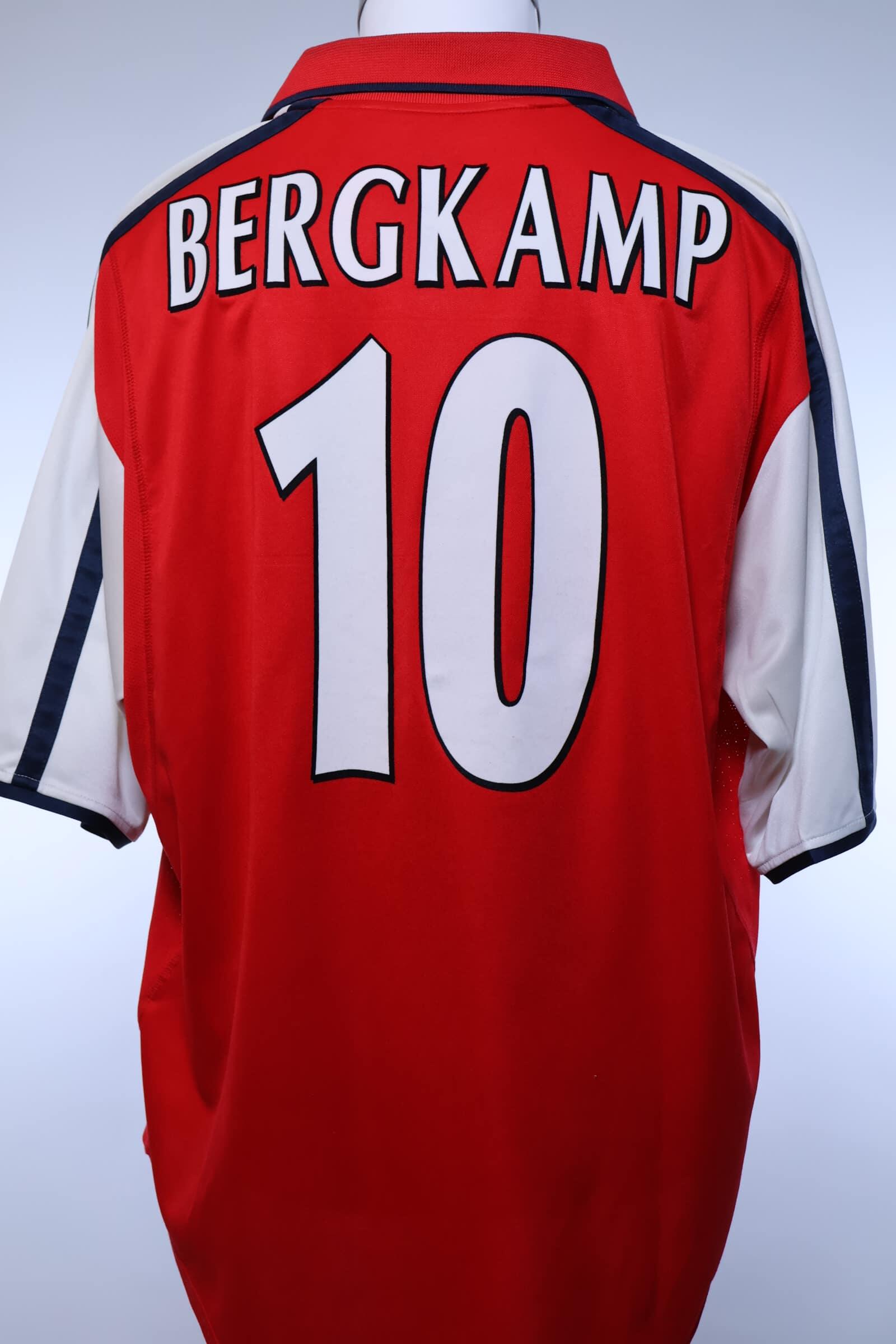 Arsenal Bergkamp #10 2000/02 Home Shirt - XL- FRONT