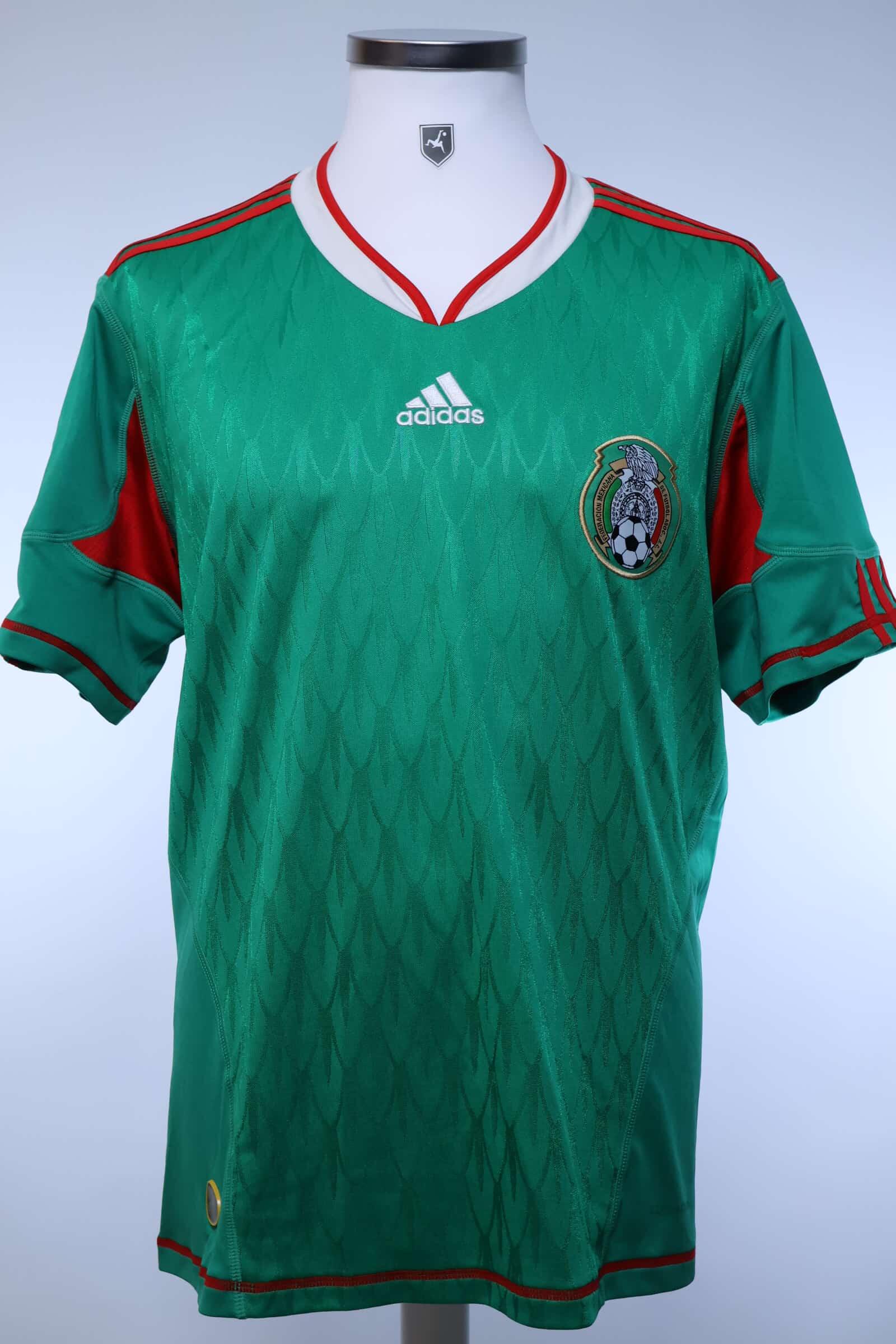 Mexico 2009/10 Home Shirt - M- FRONT