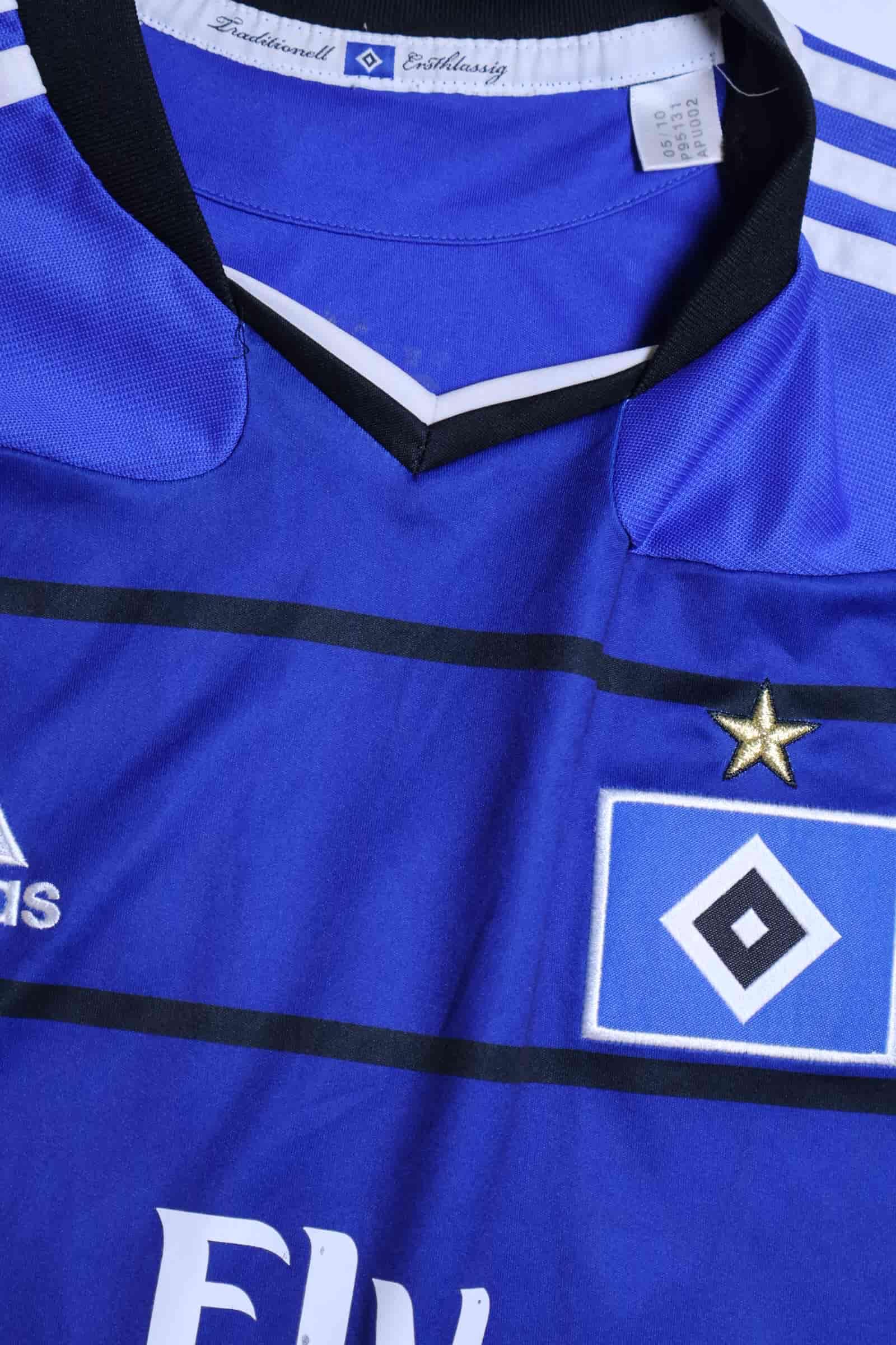 Hamburger Sv V. Nistelrooy #22 2010/11 Home Shirt - M- TAGS