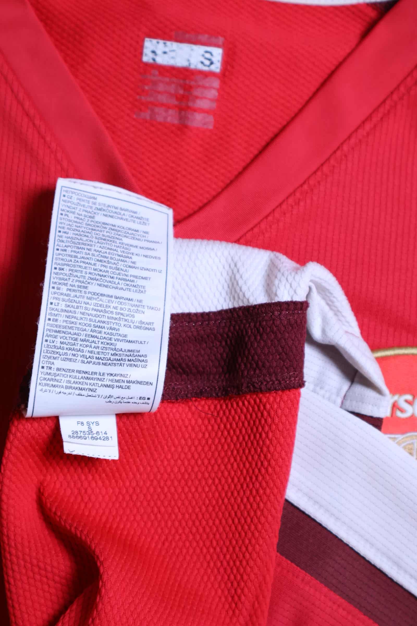 Arsenal Fàbregas #4 2008/10 Home Shirt - S- TAGS