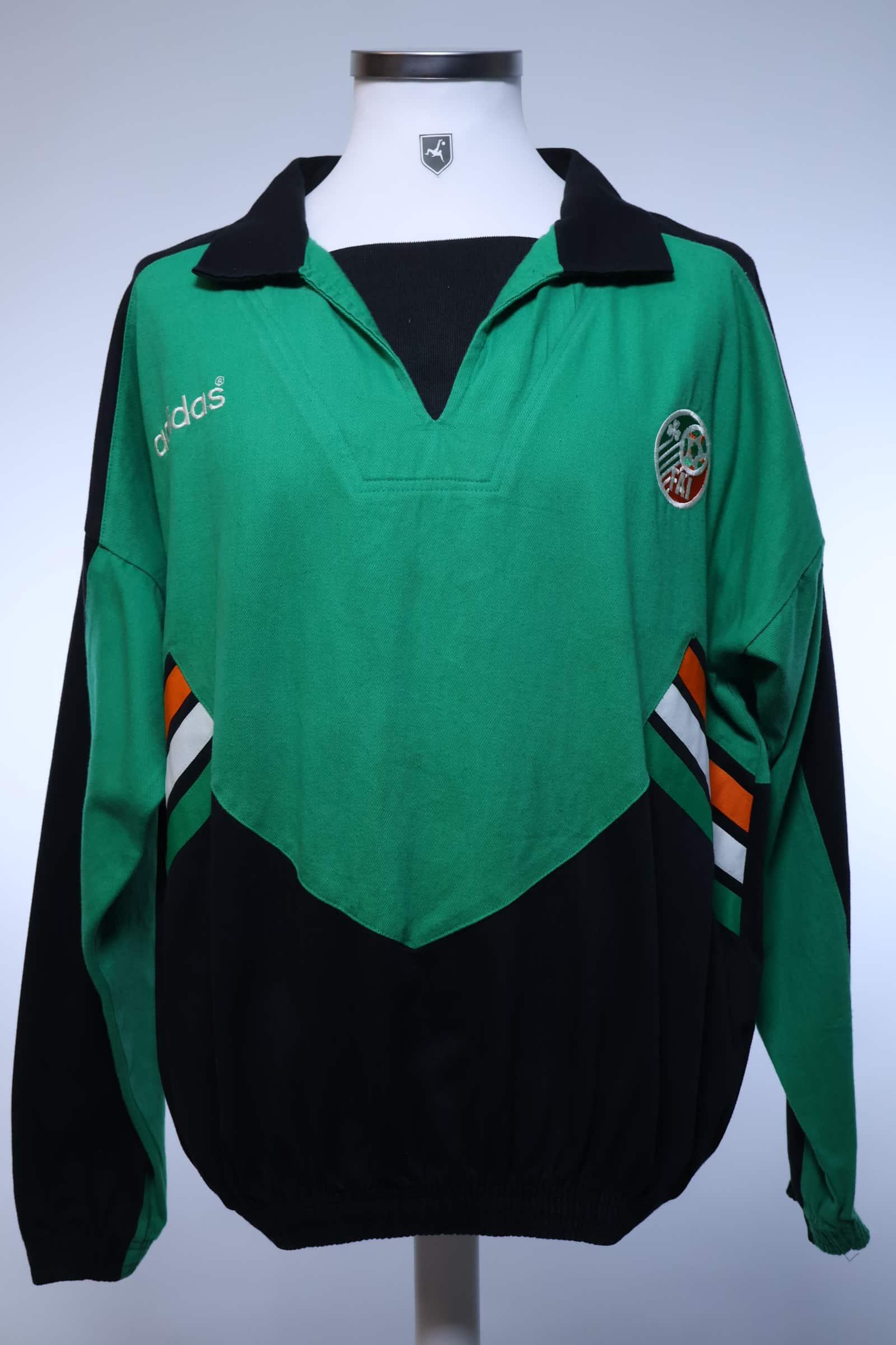 Republic Of Ireland 1990/92 Training Jacket - L- FRONT