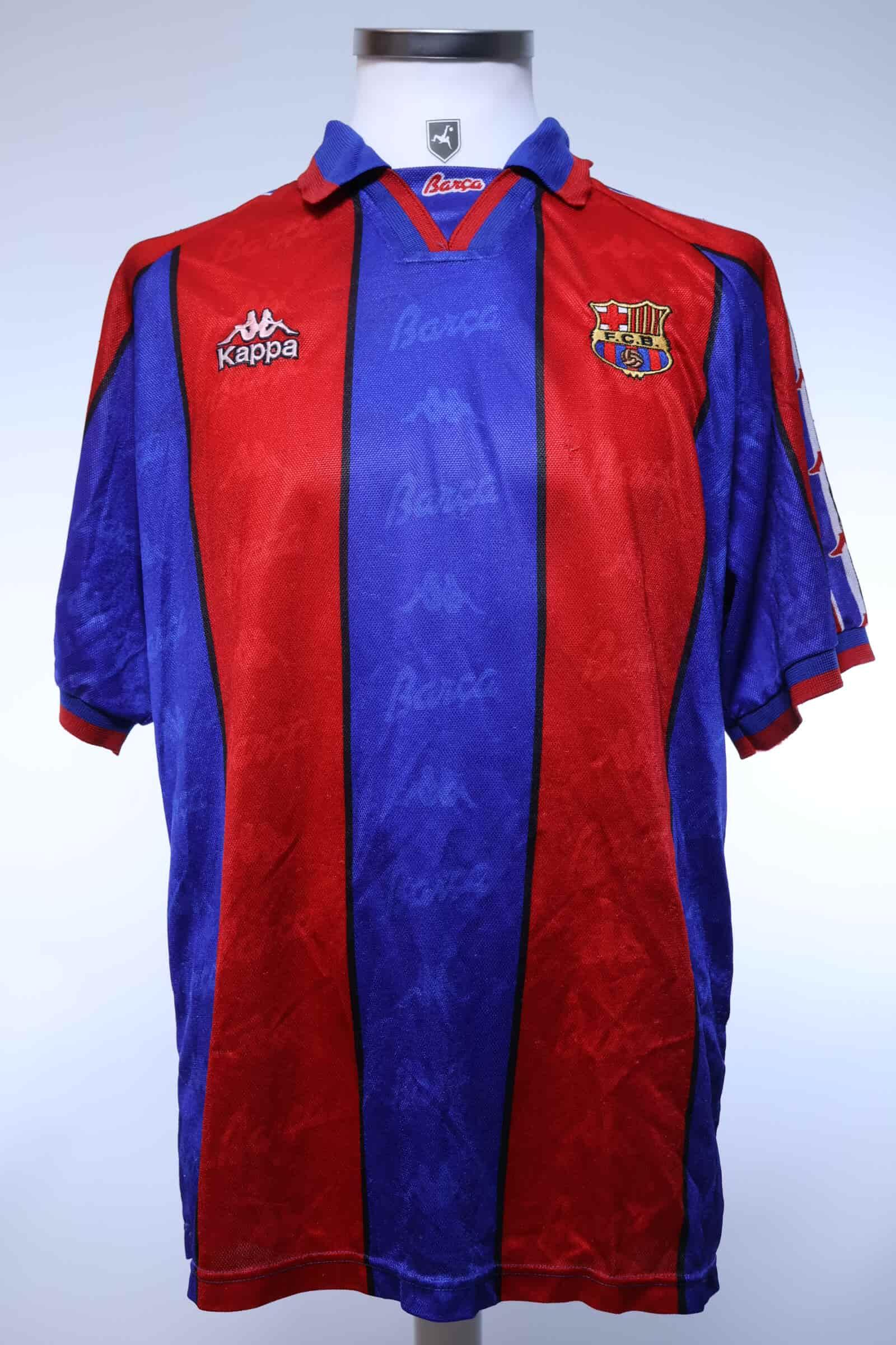 Barcelona 1995/97 Home Shirt - L- FRONT