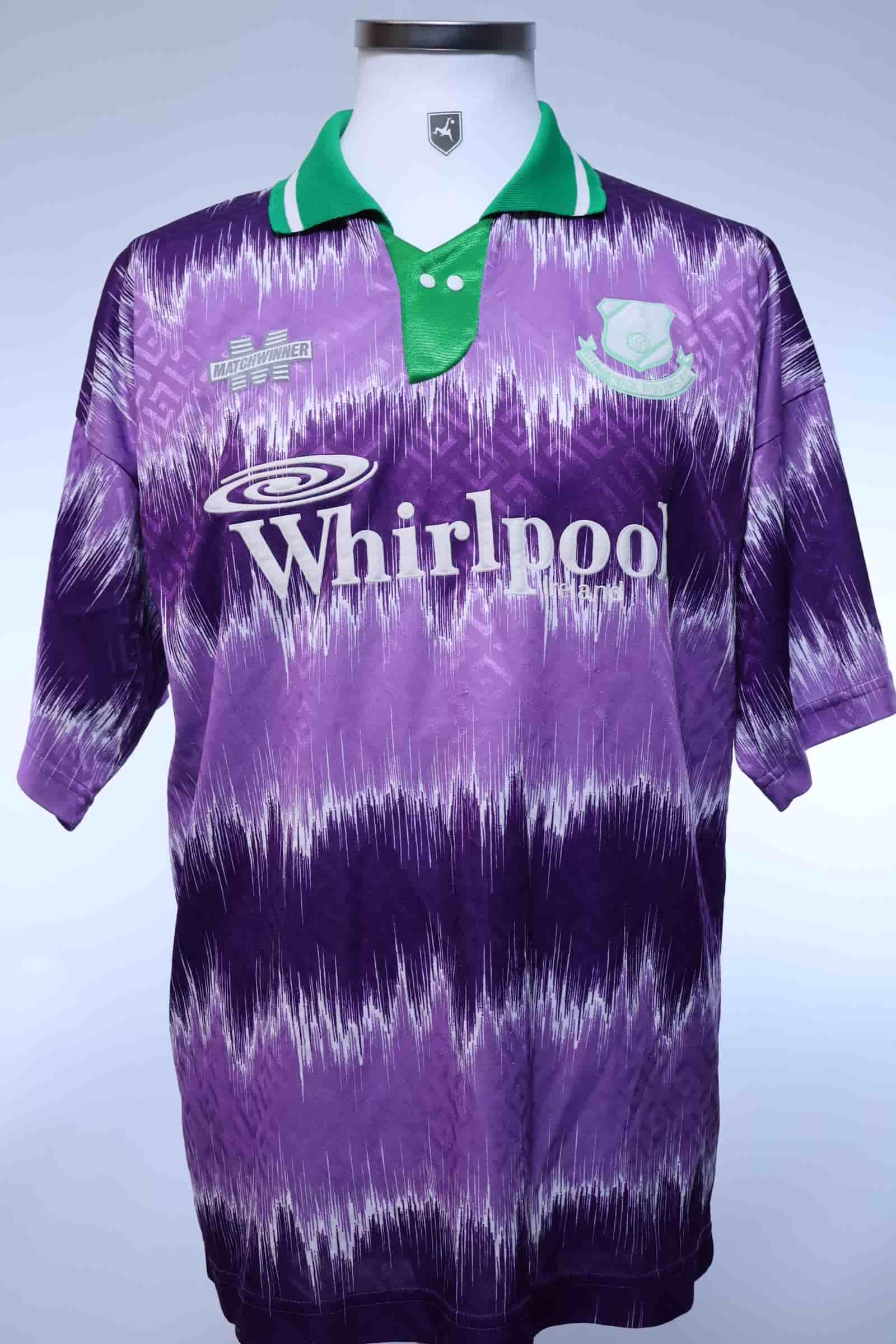 Shamrock Rovers 1993/94 Away Shirt - L- FRONT