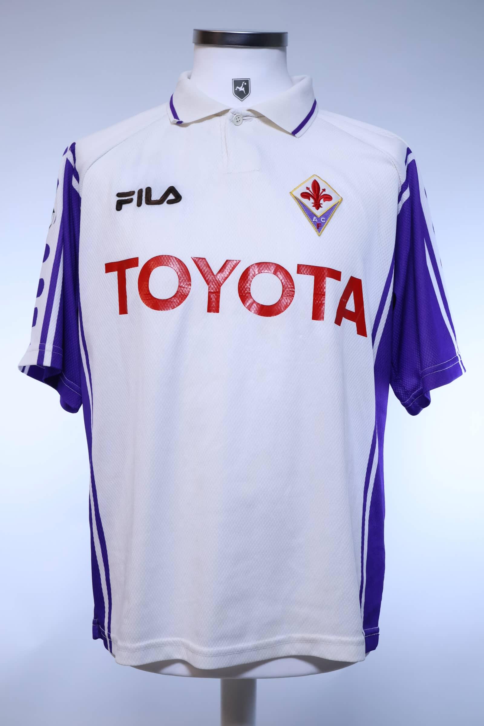 Fiorentina 1999/00 Away Shirt - Match Prepared - L- FRONT