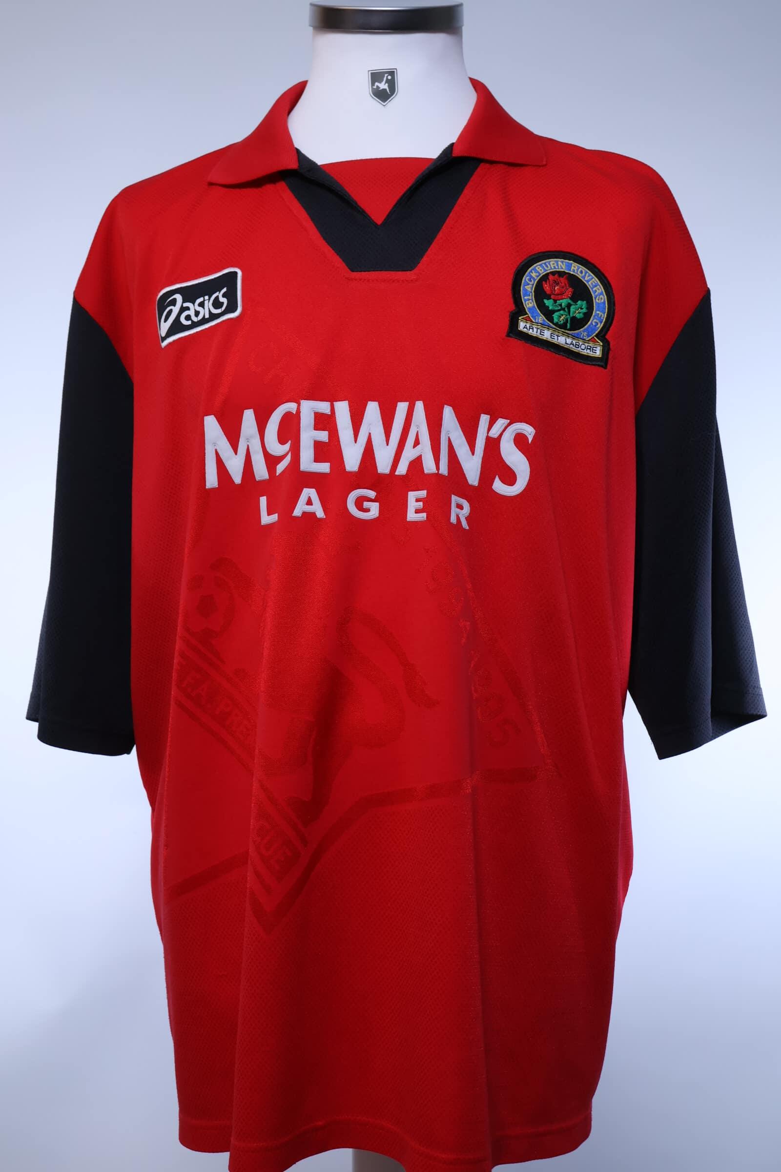 Blackburn Rovers 1995/96 Away Pro Shirt - XXL- FRONT