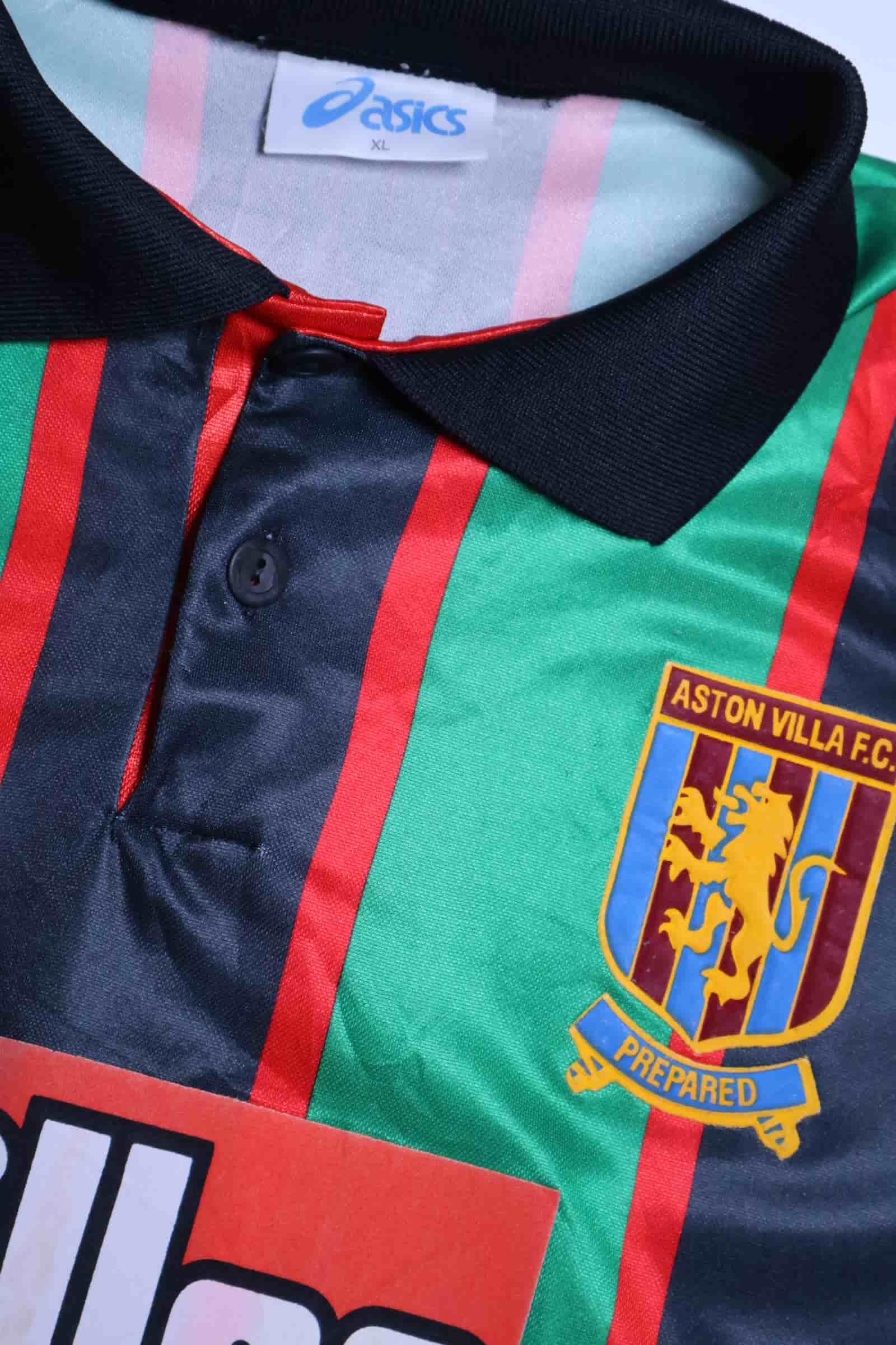 Aston Villa Saunders #9 1993/95 Away Shirt - XL
