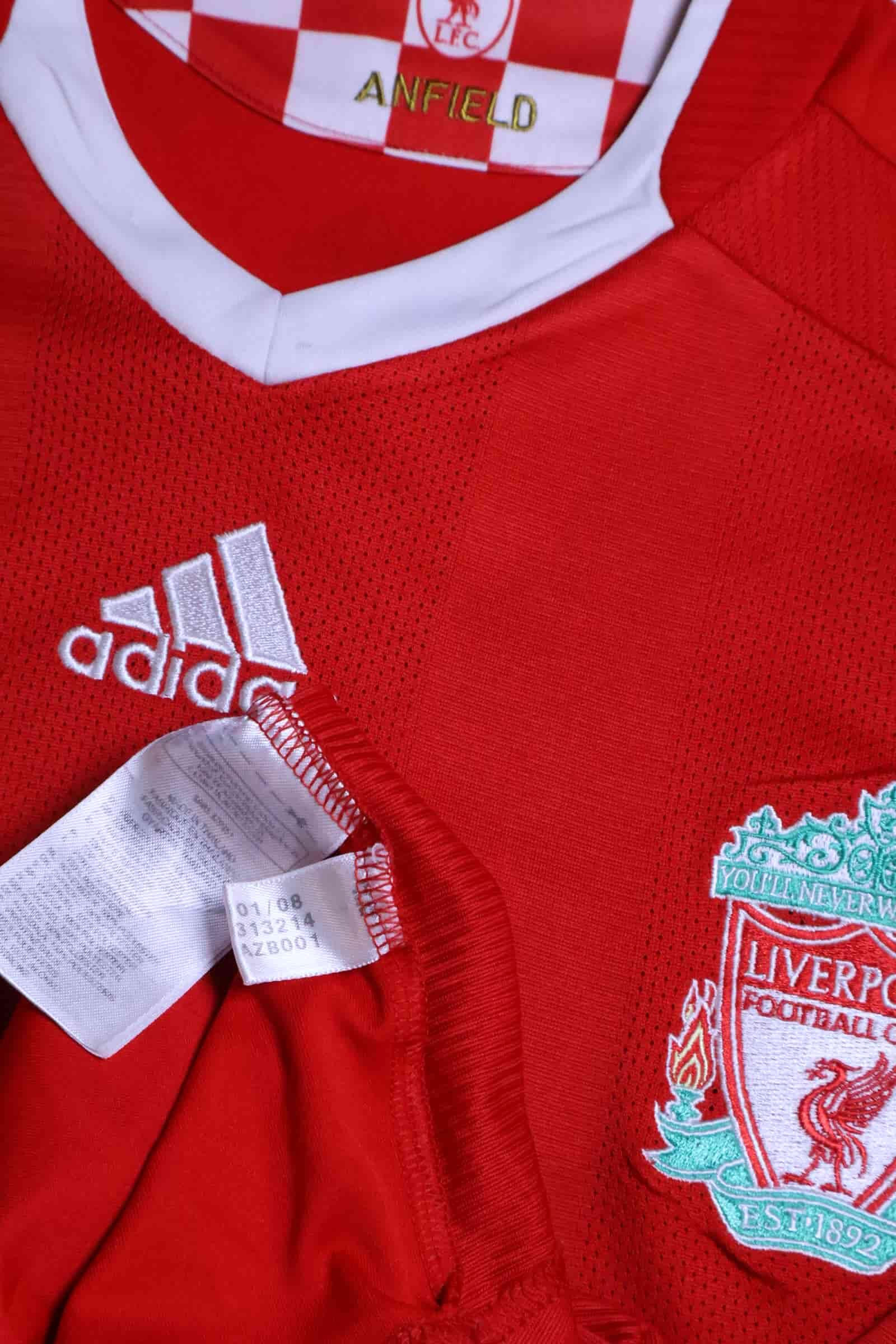 Liverpool F.C Torres #9 2008/10 Home Shirt - L