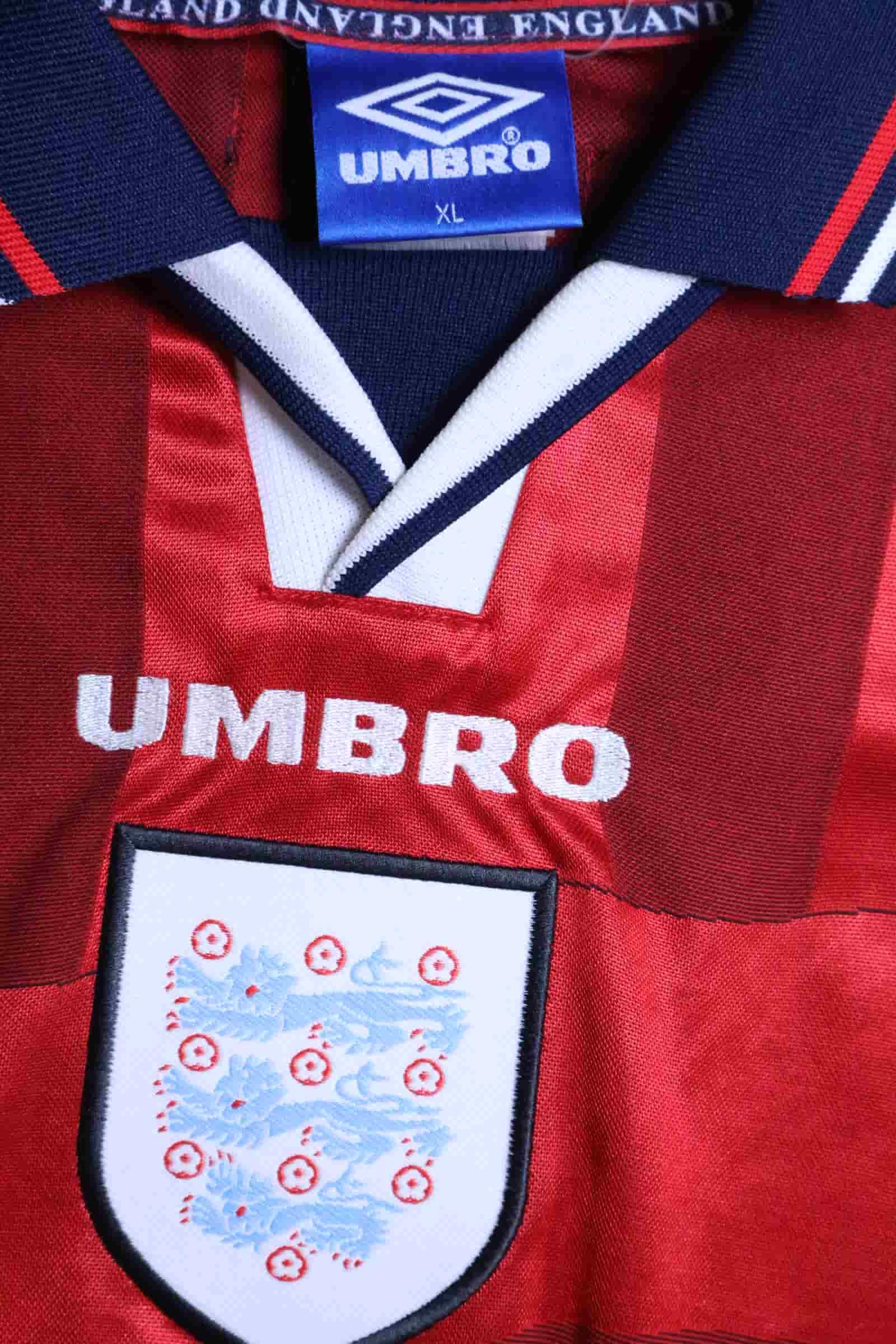 England Beckham #7 1988/ Away Shirt - XL