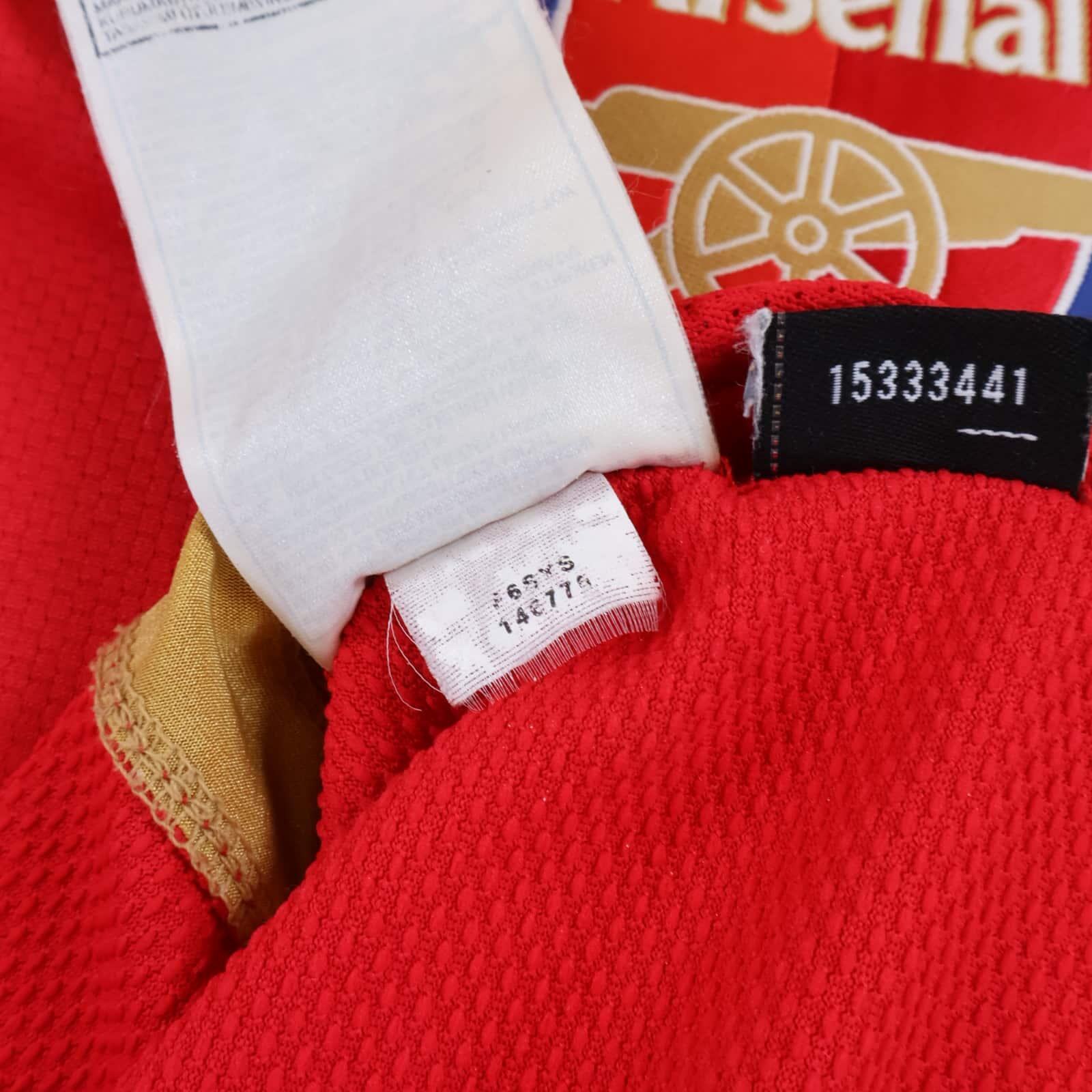 Arsenal Henry #14 2006/08 Home L/S Shirt - M
