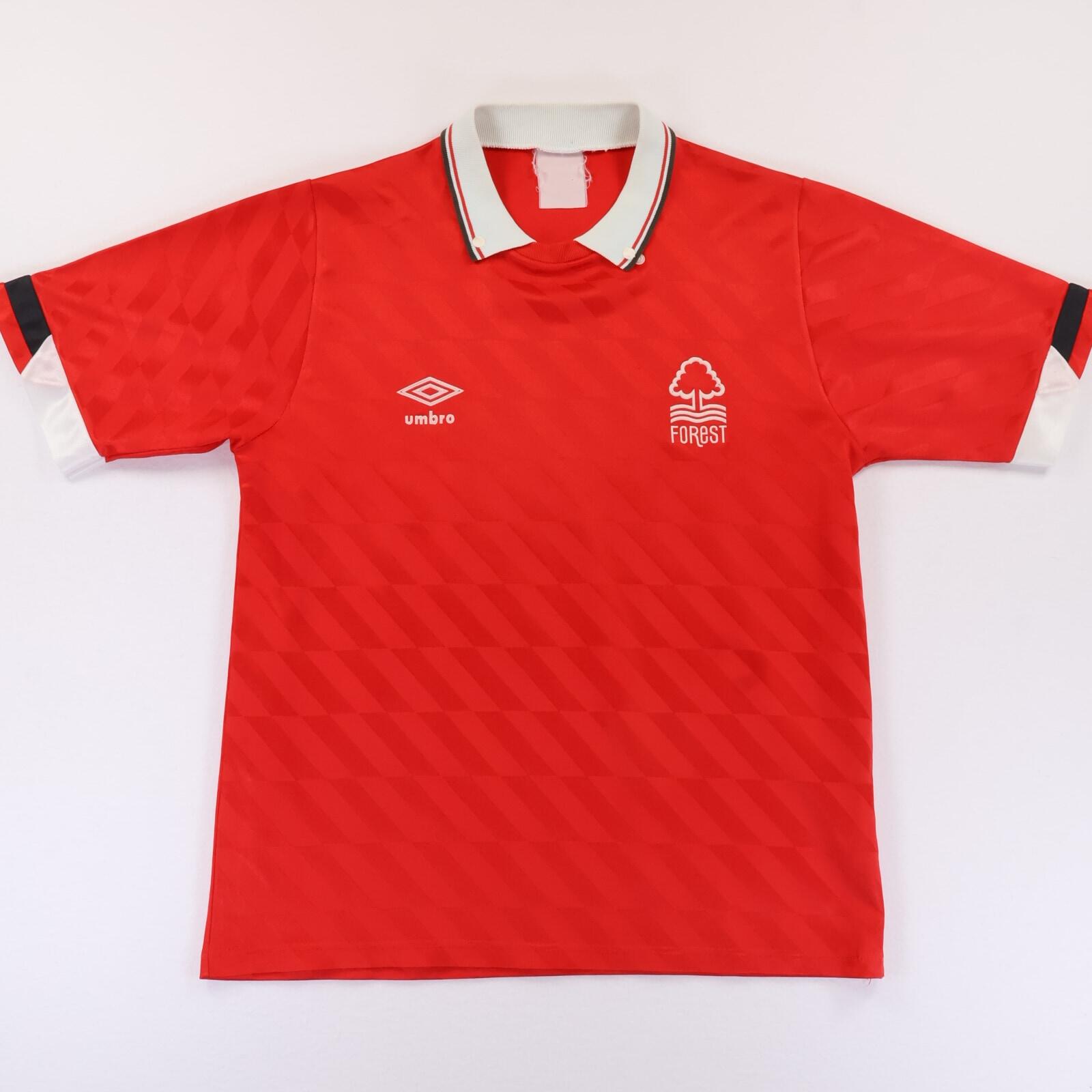 Nottingham Forest 1988/90 Home Shirt - M- FRONT