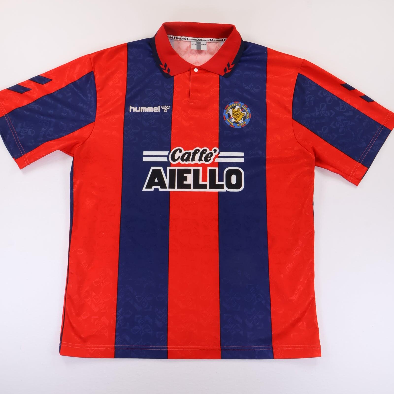 Cosenza Calcio #5 1995/96 Home Shirt - L- FRONT
