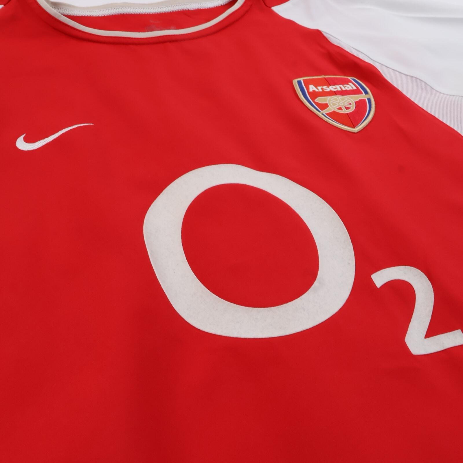 Arsenal Cole #3 2002/04 Home Shirt - XL
