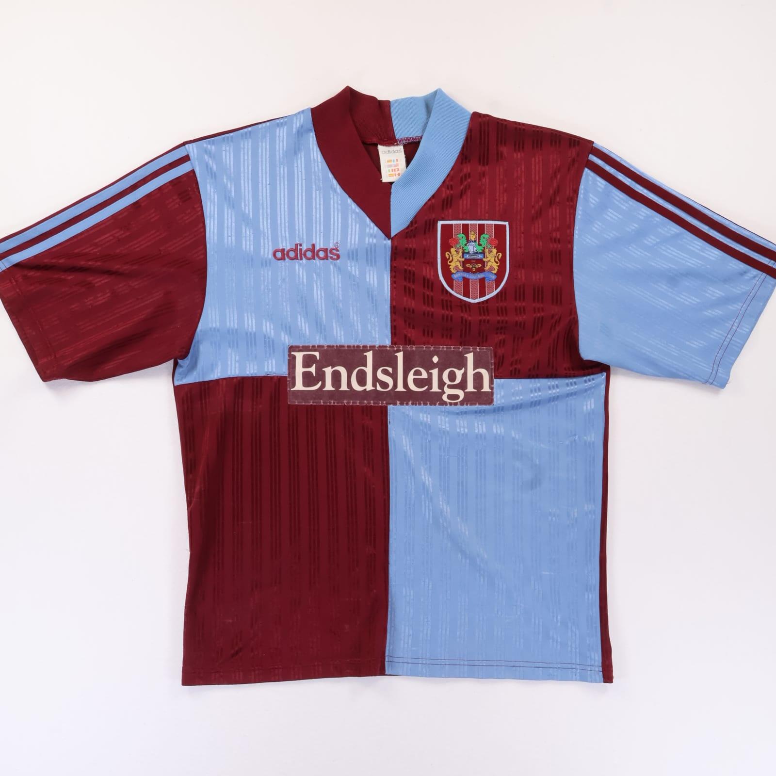 Burnley F.C 1996/98 Home Shirt - M- FRONT