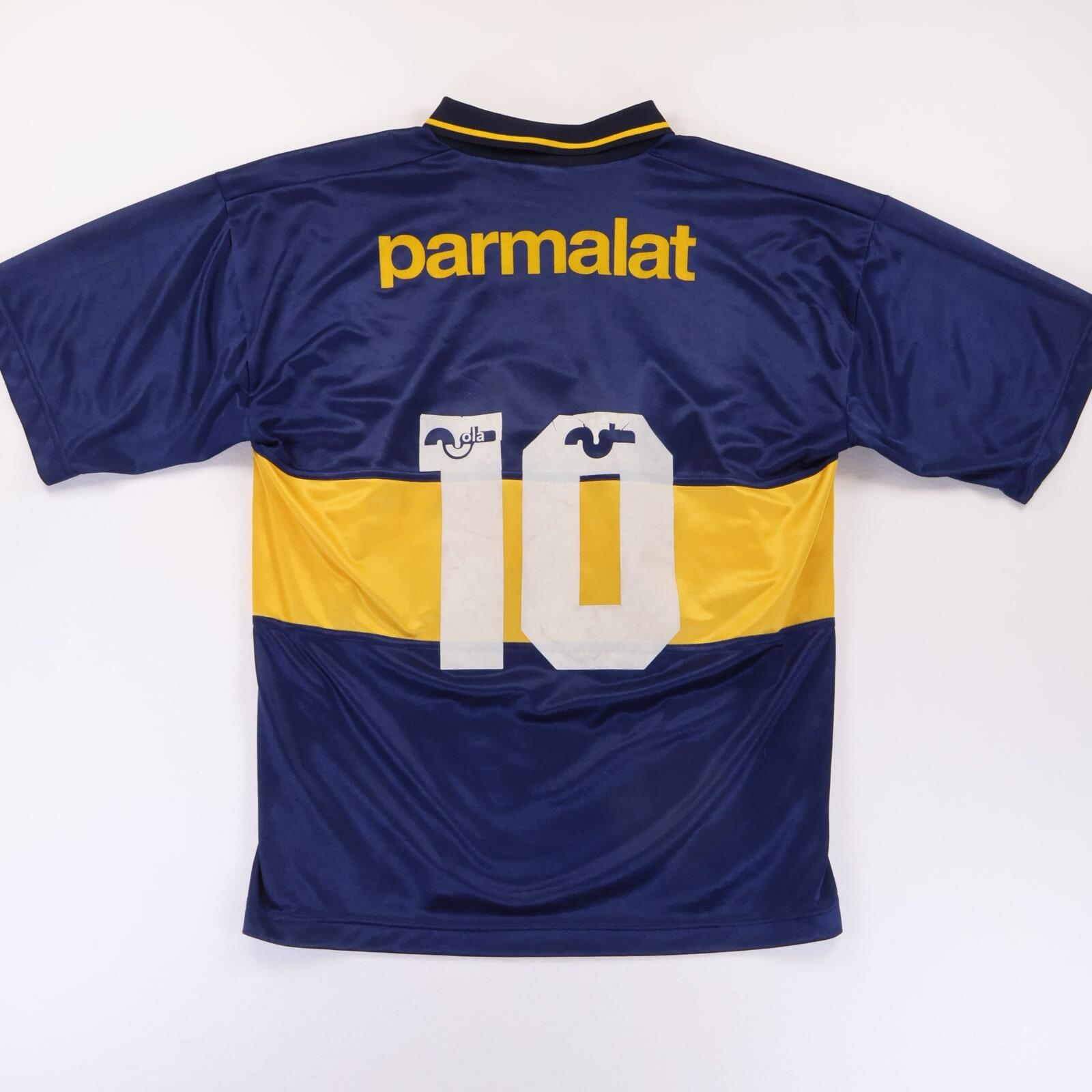 Boca Juniors Maradona #10 1995/96 Home Shirt - XL- BACK