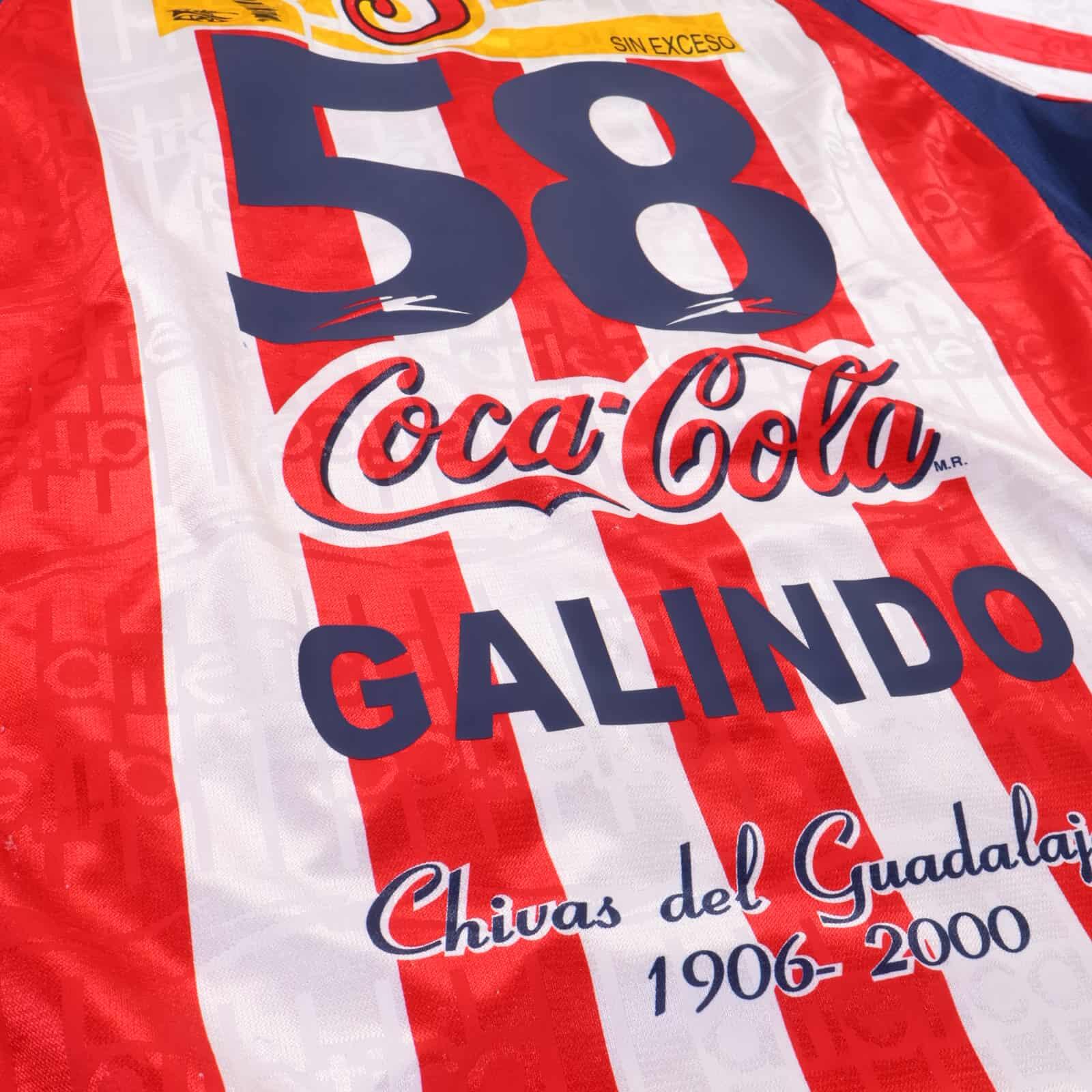 Club Deportivo Guadalajara Galindo #58 1999/00 Home Shirt - XL