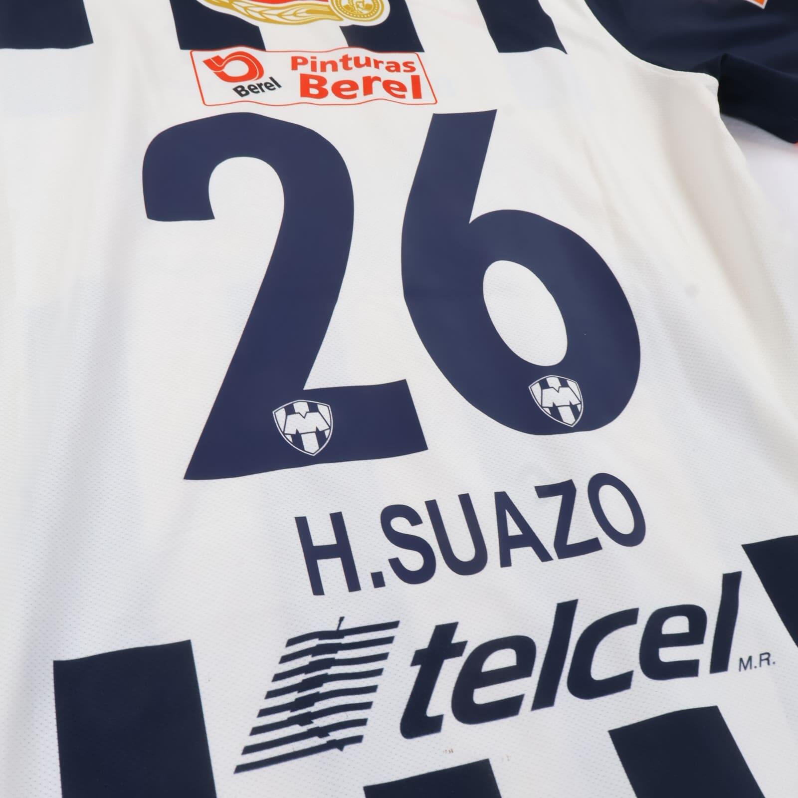 C.F. Monterrey H. Suazo #26 2012/14 Home Shirt - L