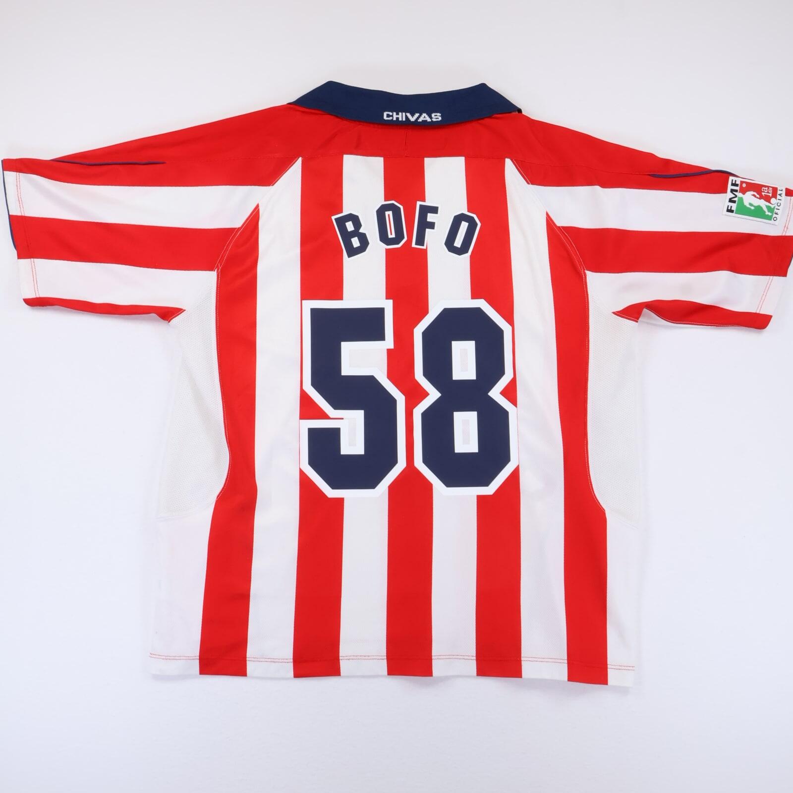 Club Deportivo Guadalajara Bofo #58 2003/04 Home Shirt - L