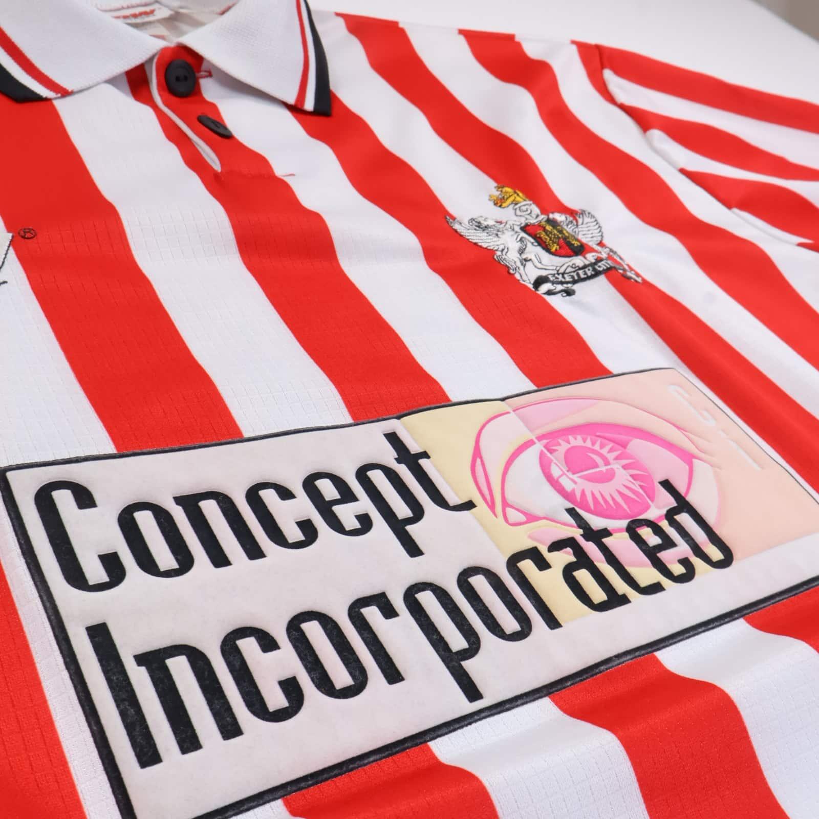 Exeter City F.C 1997/98 Home Shirt - XL