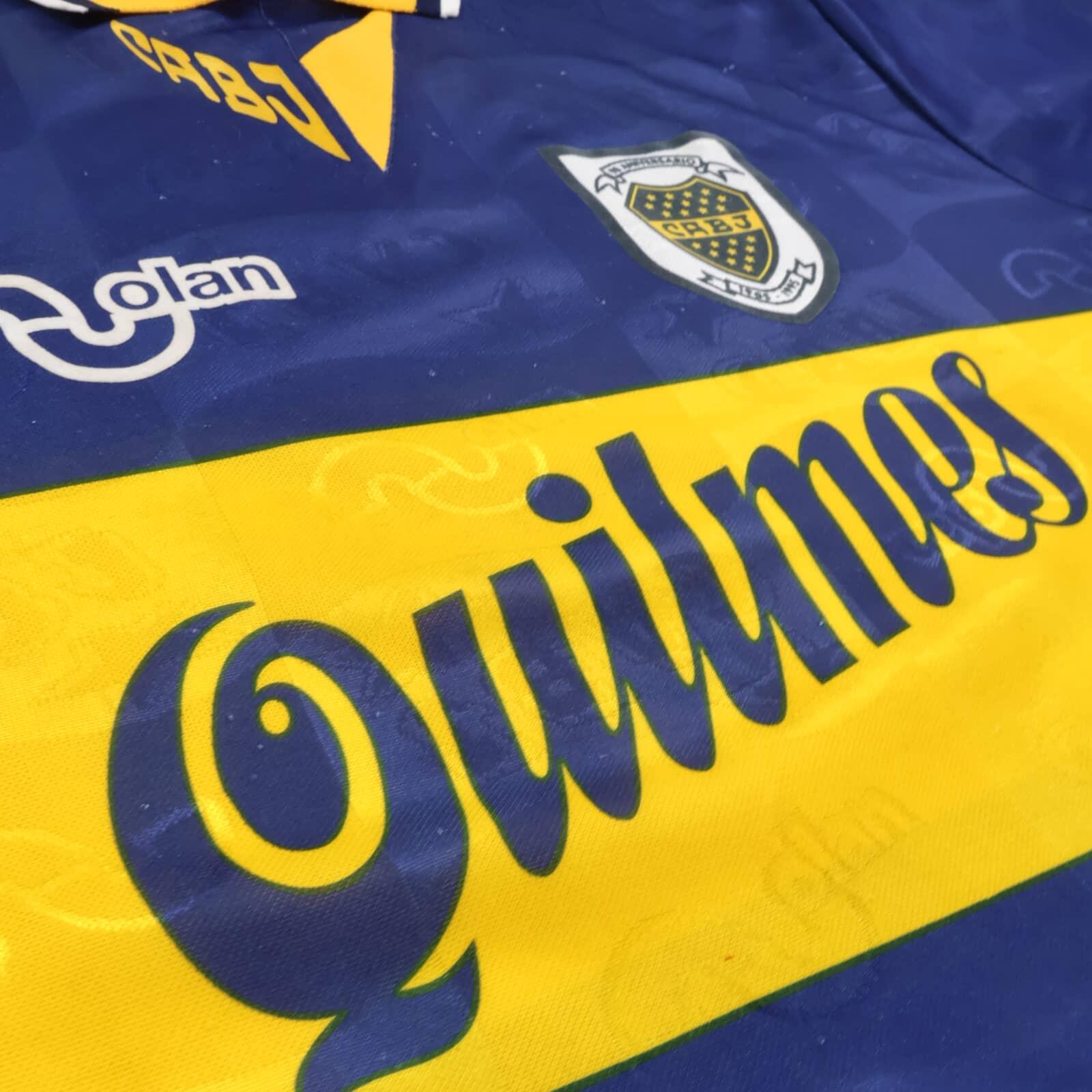 Boca Juniors #10 1995/96 Home Shirt - XL