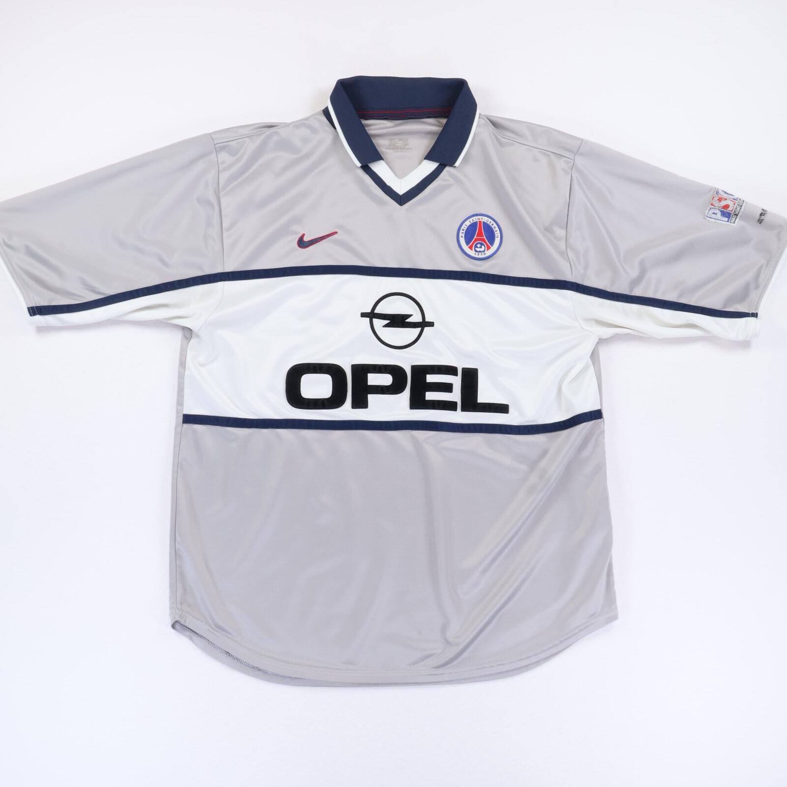 Paris Saint-Germain F.C 2000/01 Away Shirt - L- FRONT