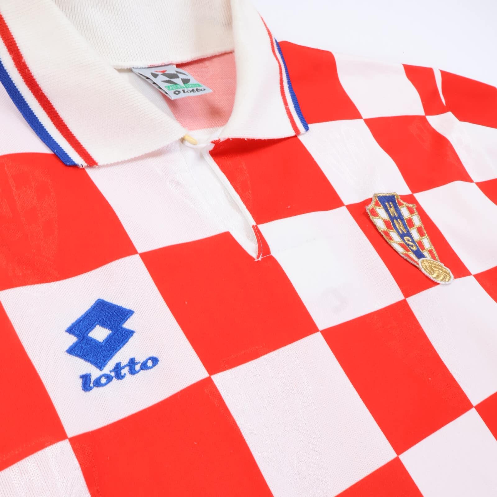 Croatia 1996/98 Home Shirt - XL- BACK