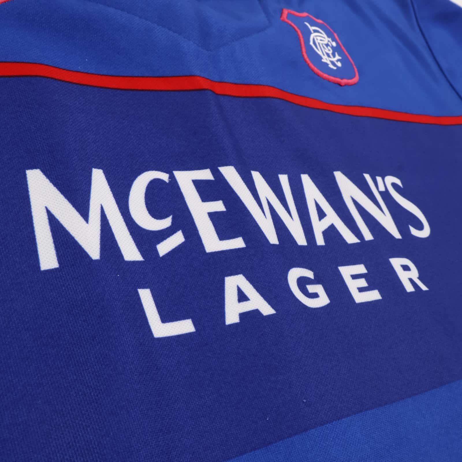 Rangers Fc Gascoigne #8 1997/99 Home Shirt - L