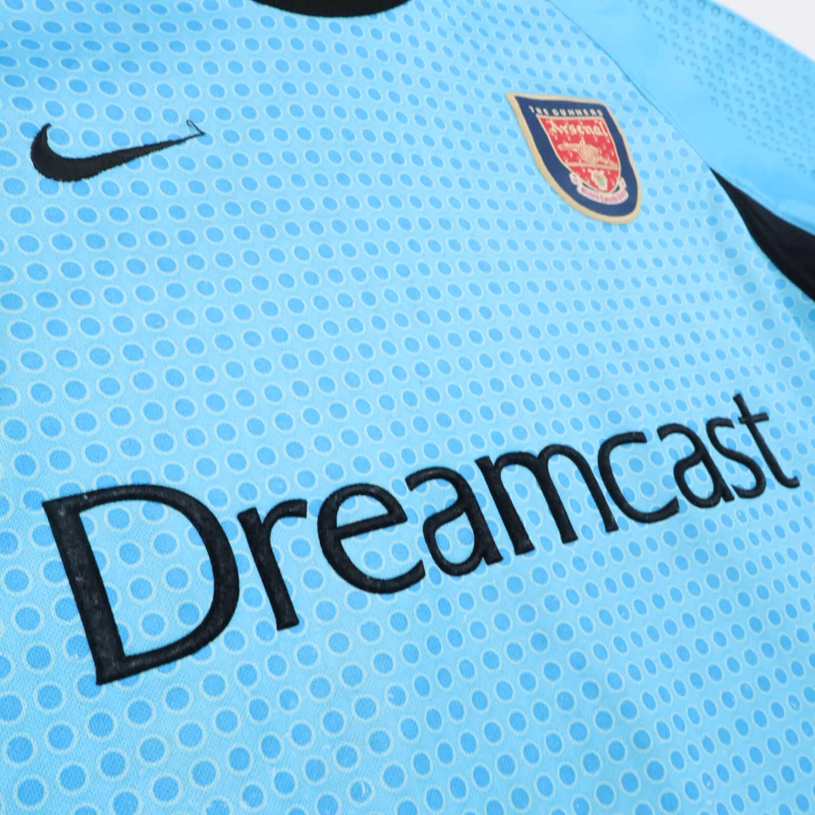 Arsenal 2000/01 Goalkeeper Shirt - Y14-16- BACK