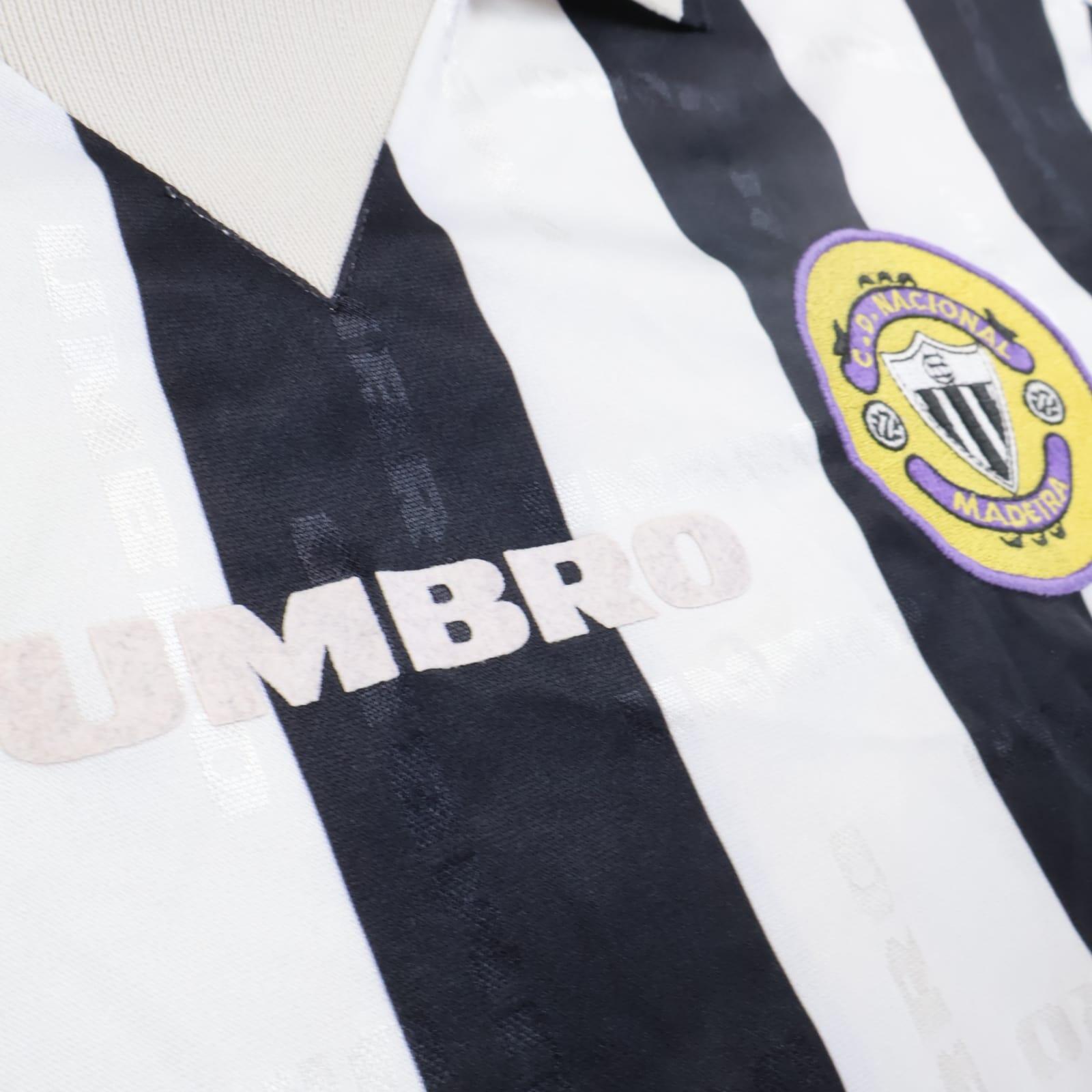 C.D.National Madeira 1996/98 Home Shirt - S- BACK