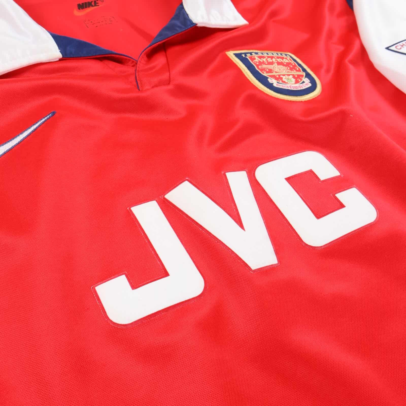Arsenal Adams #6 1998/99 Home Shirt - L