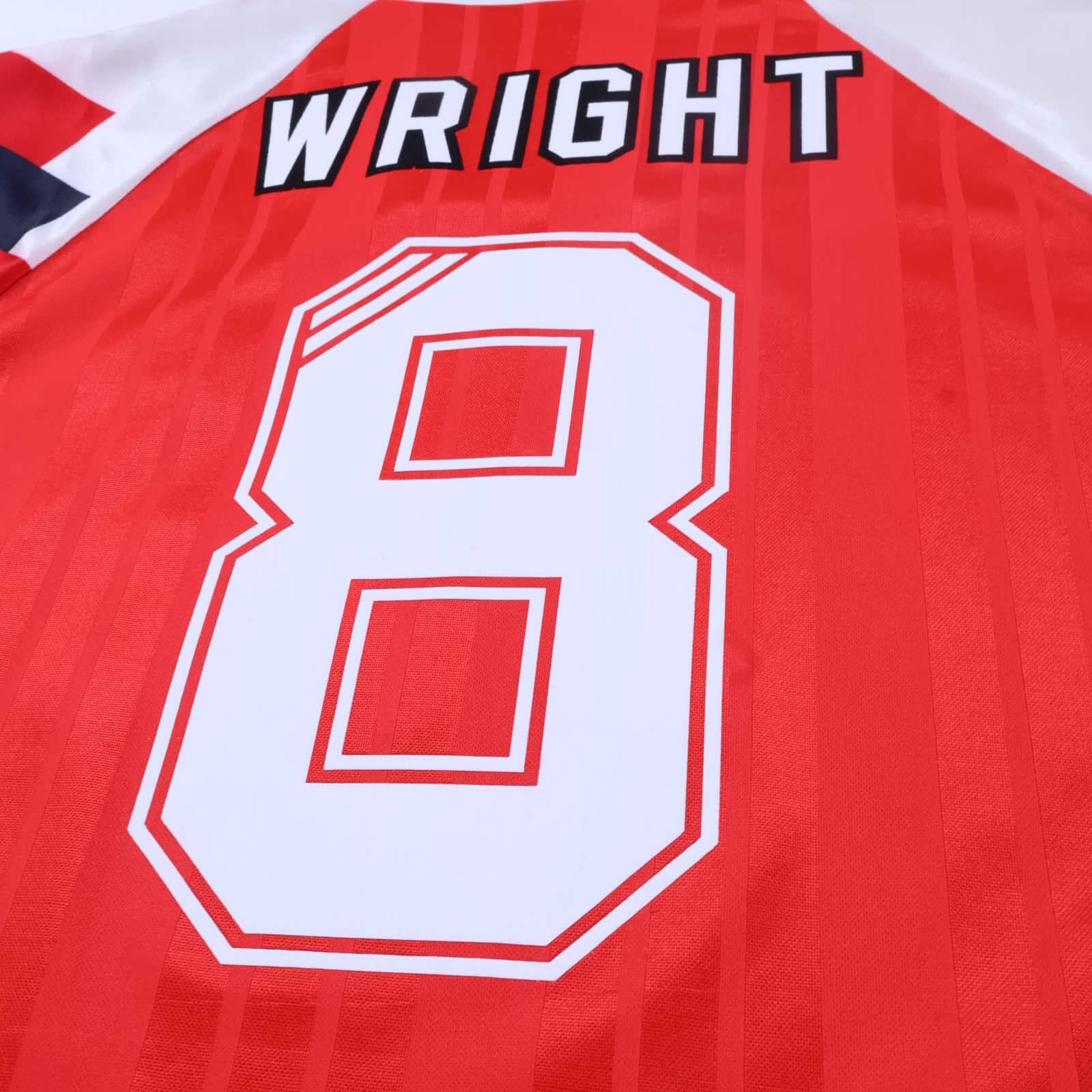 Arsenal Wright #8 1992/93 Home Shirt - M