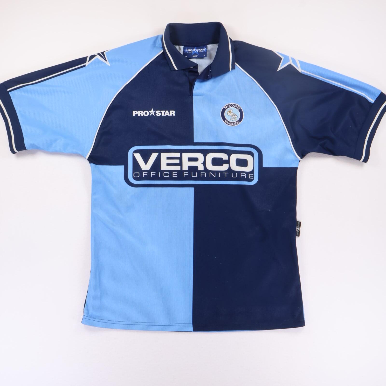 Waycombe Wonders 2001/02 Home Shirt - M- FRONT
