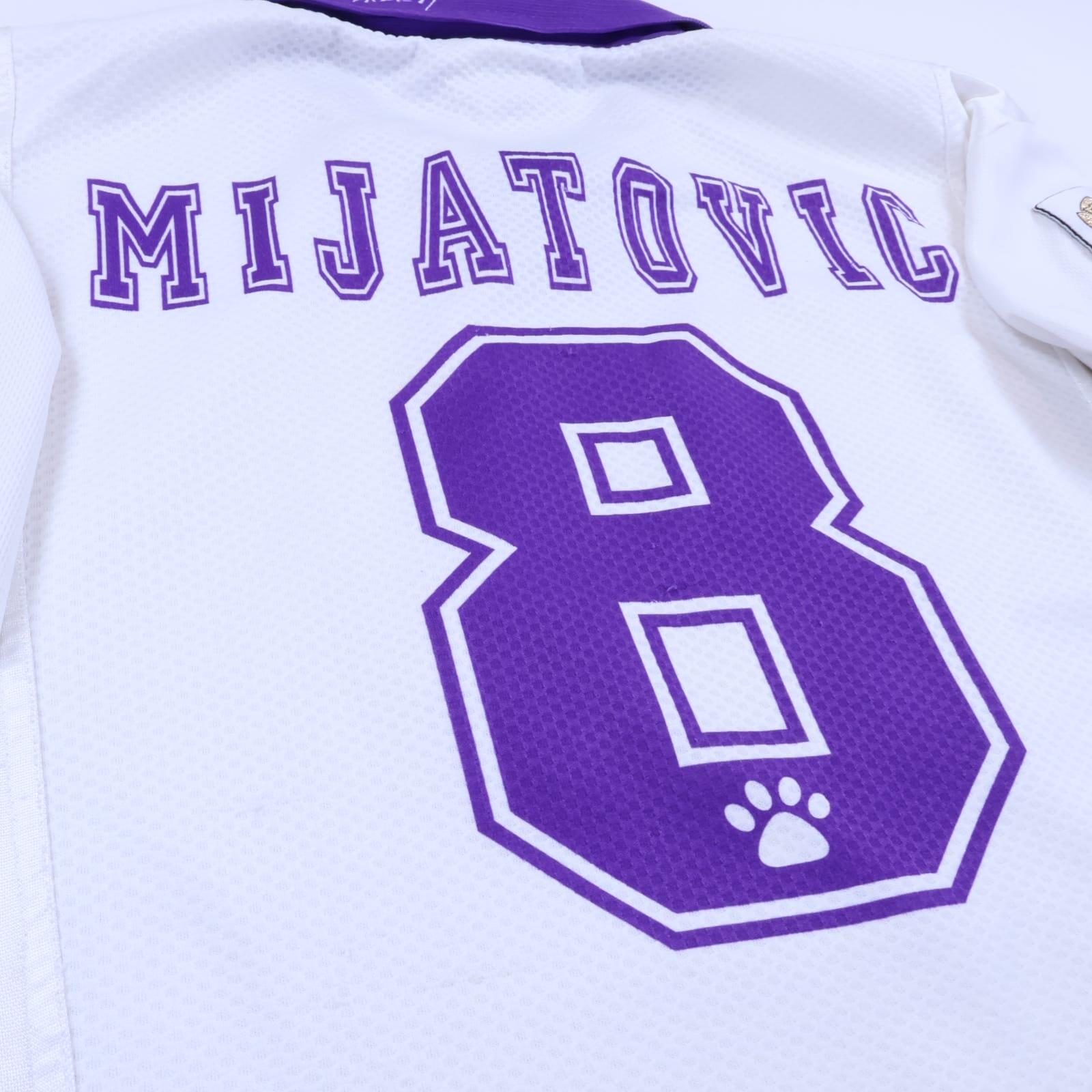 Real Madrid Mijatovic #8 1997/98 Home Shirt - L