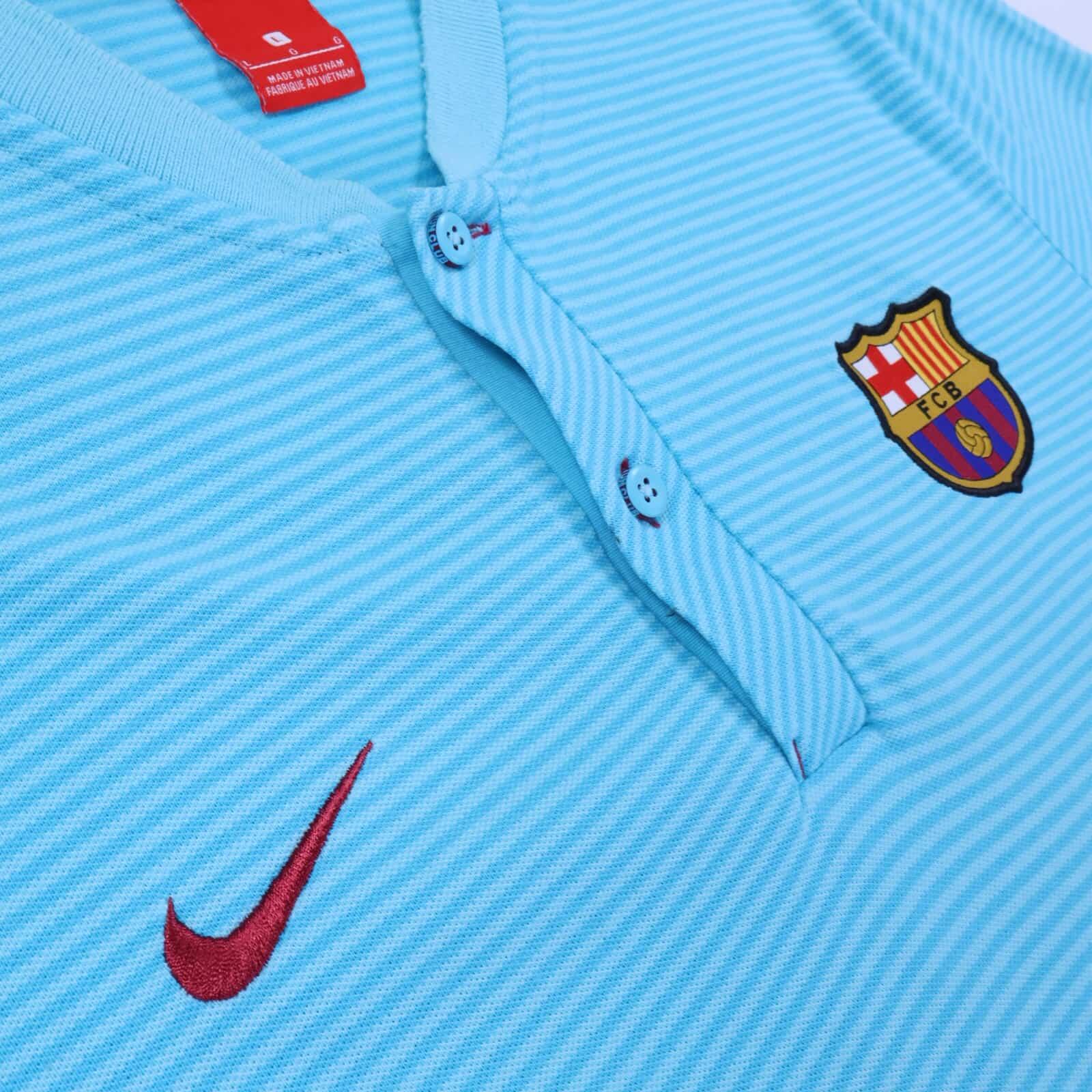 Barcelona 2017/18 Polo Shirt - L- BACK
