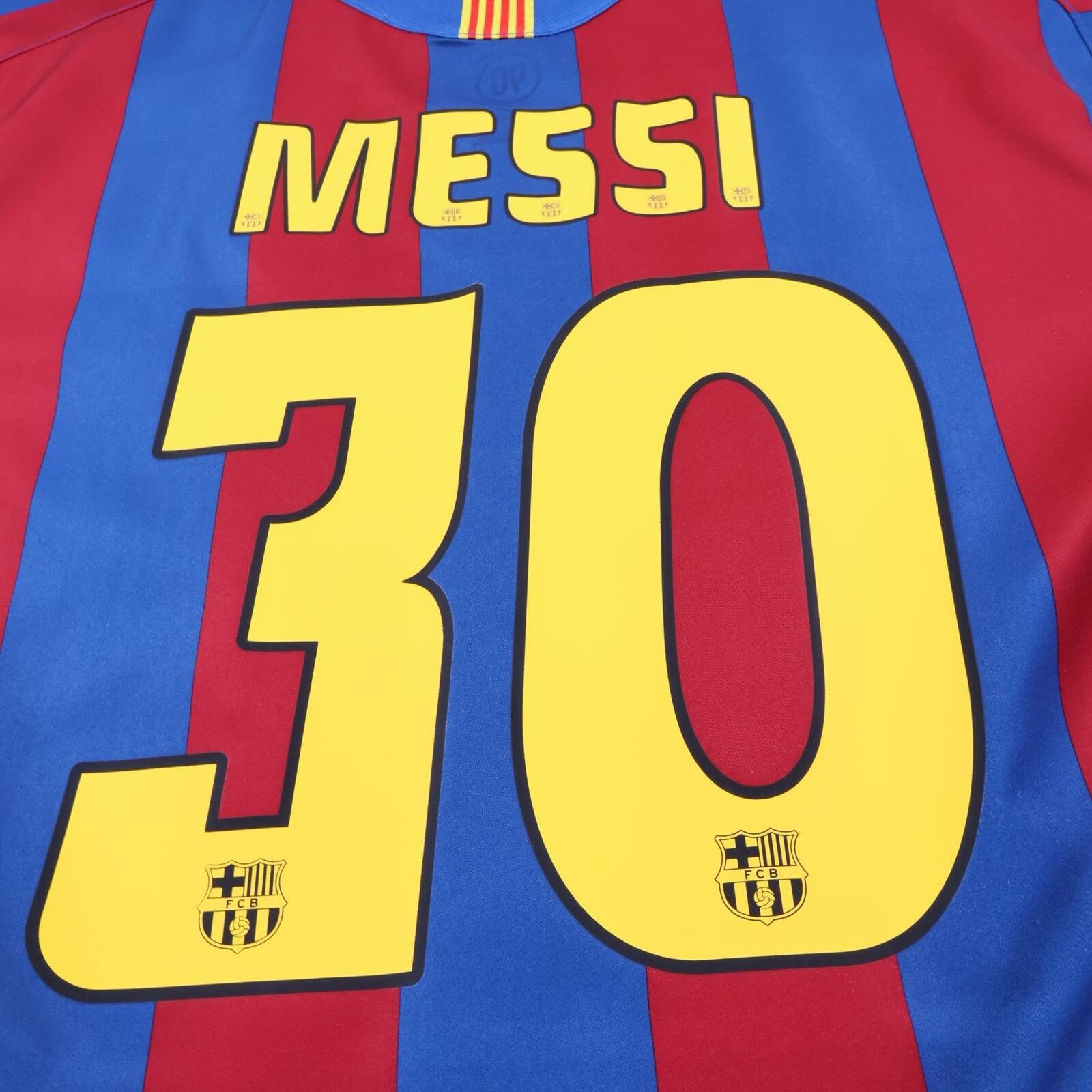Barcelona Messi #30 2003/04 Home Shirt - L