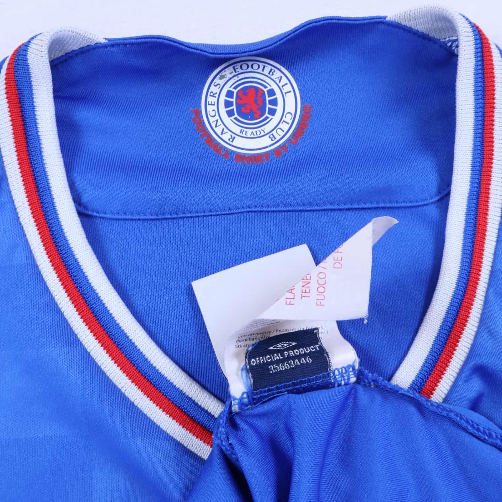 Rangers Fc 2009/10 Home Shirt - L