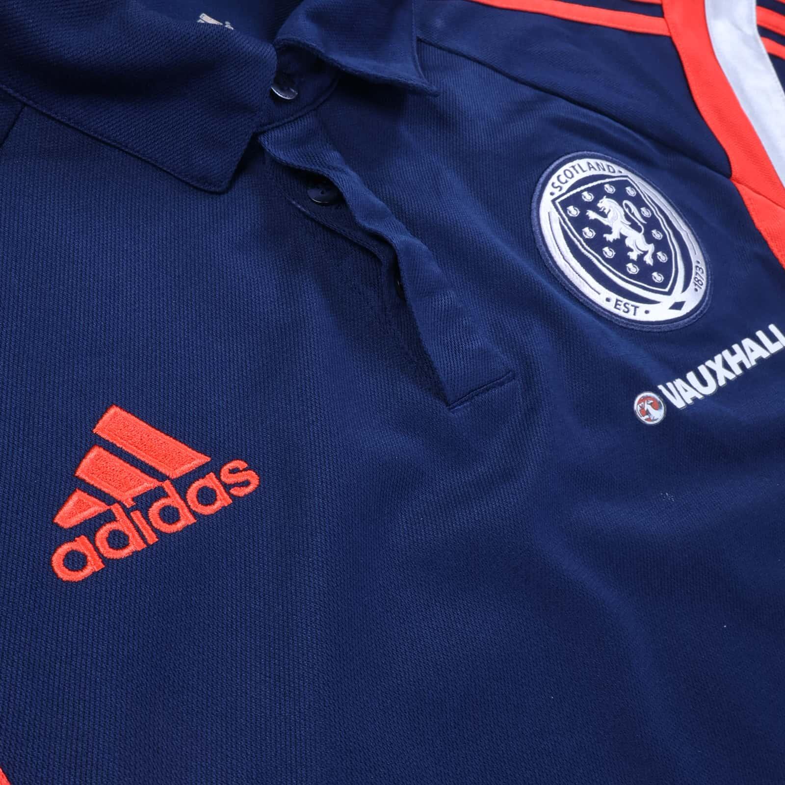 Scotland 2014/15 Polo Shirt - L- BACK