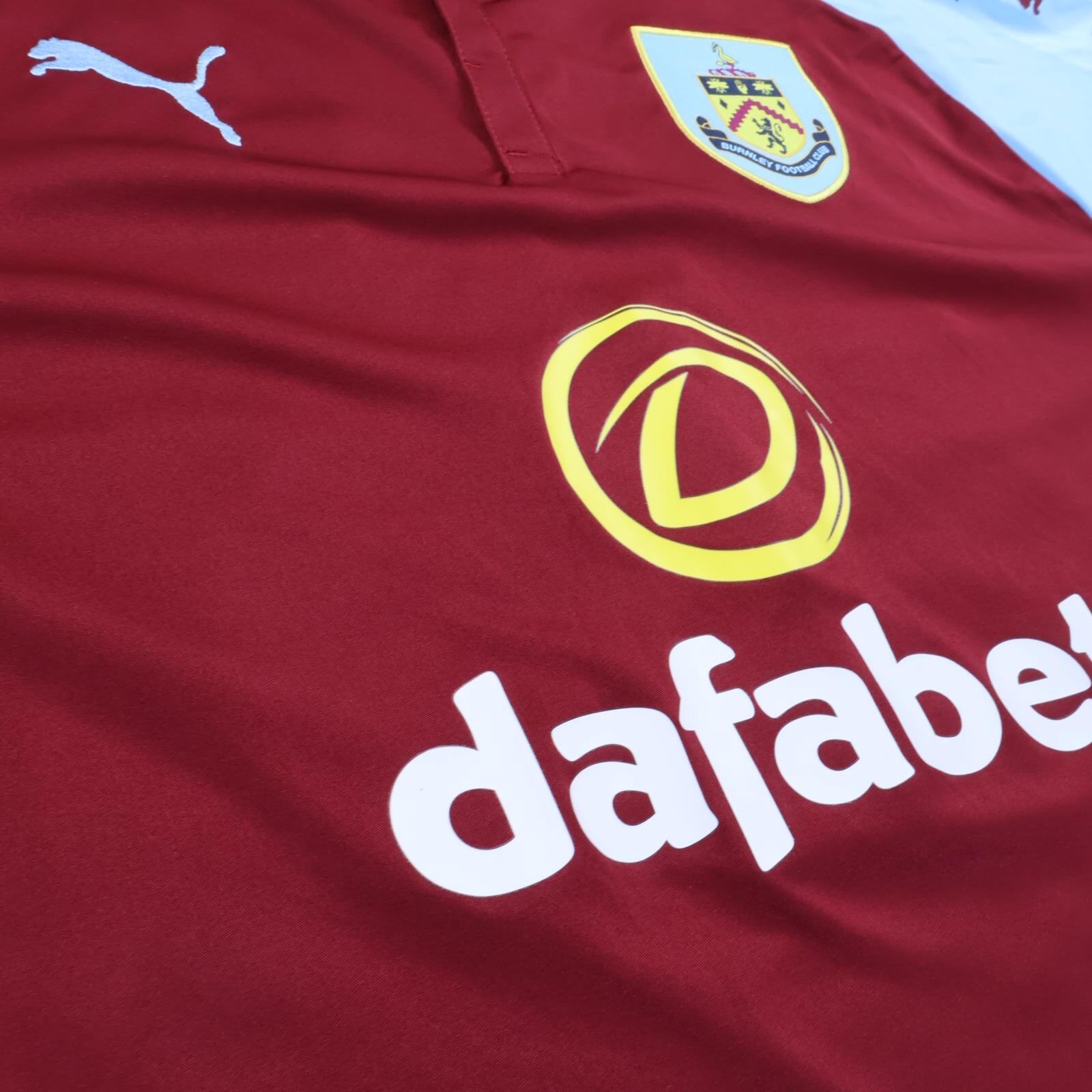 Burnley F.C Bardsley #26 2017/18 Home Shirt - XL