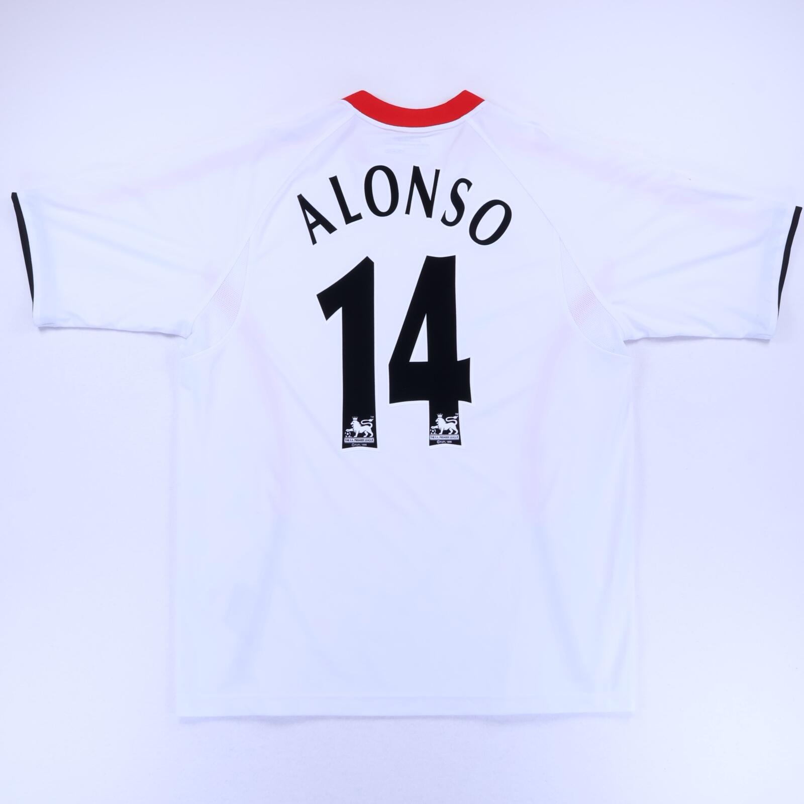 Liverpool F.C Alonso #14 2005/06 Away Shirt - XL- FRONT