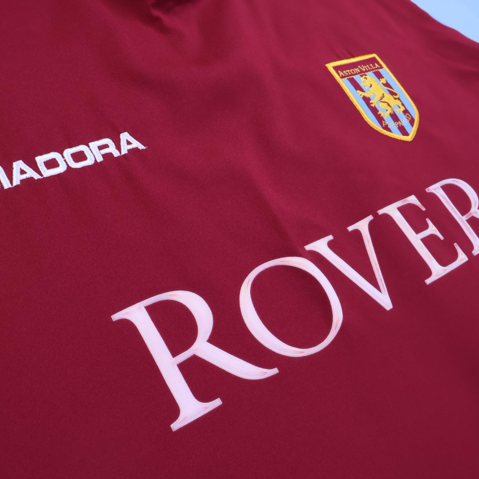 Aston Villa Crouch #16 2003/04 Home Shirt - L