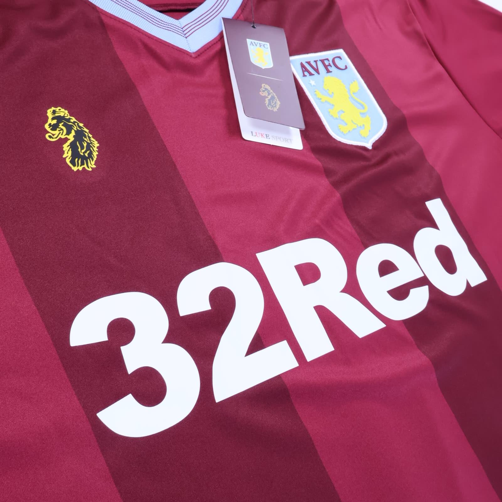 Aston Villa Grealish #10 2018/19 Home Shirt - XL