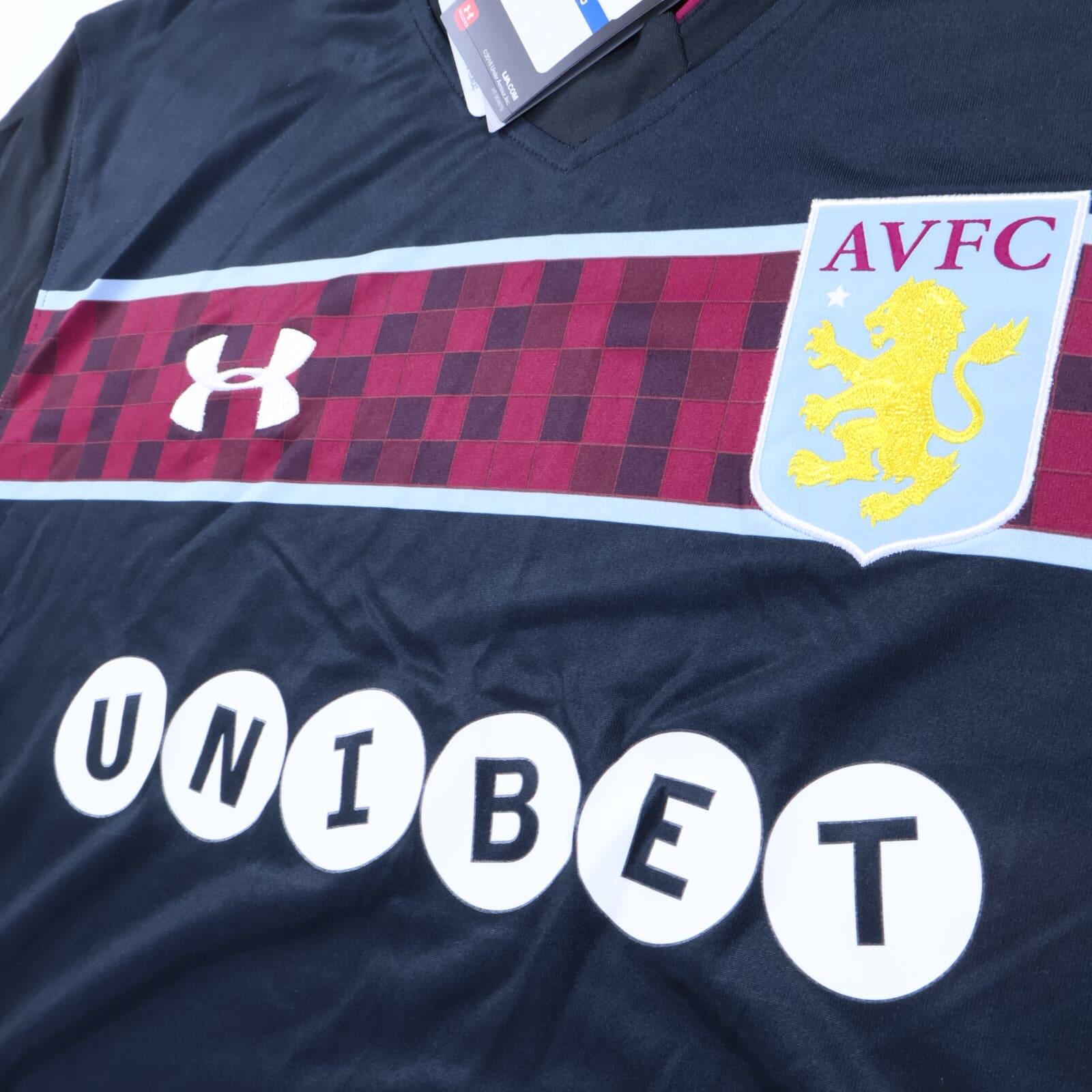 Aston Villa 2017/18 Away Shirt - XL- BACK