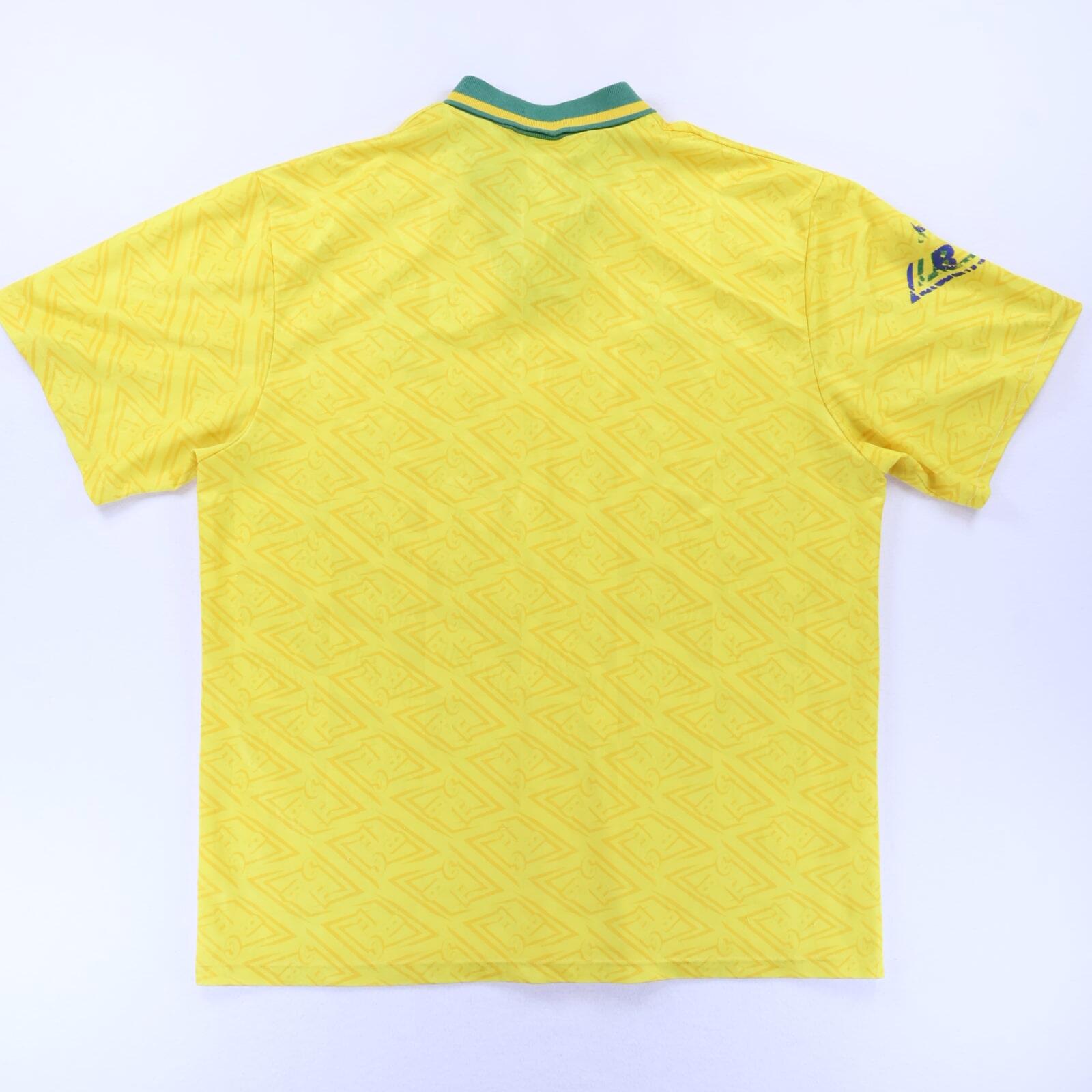 Brazil 1991/93 Home Shirt - L