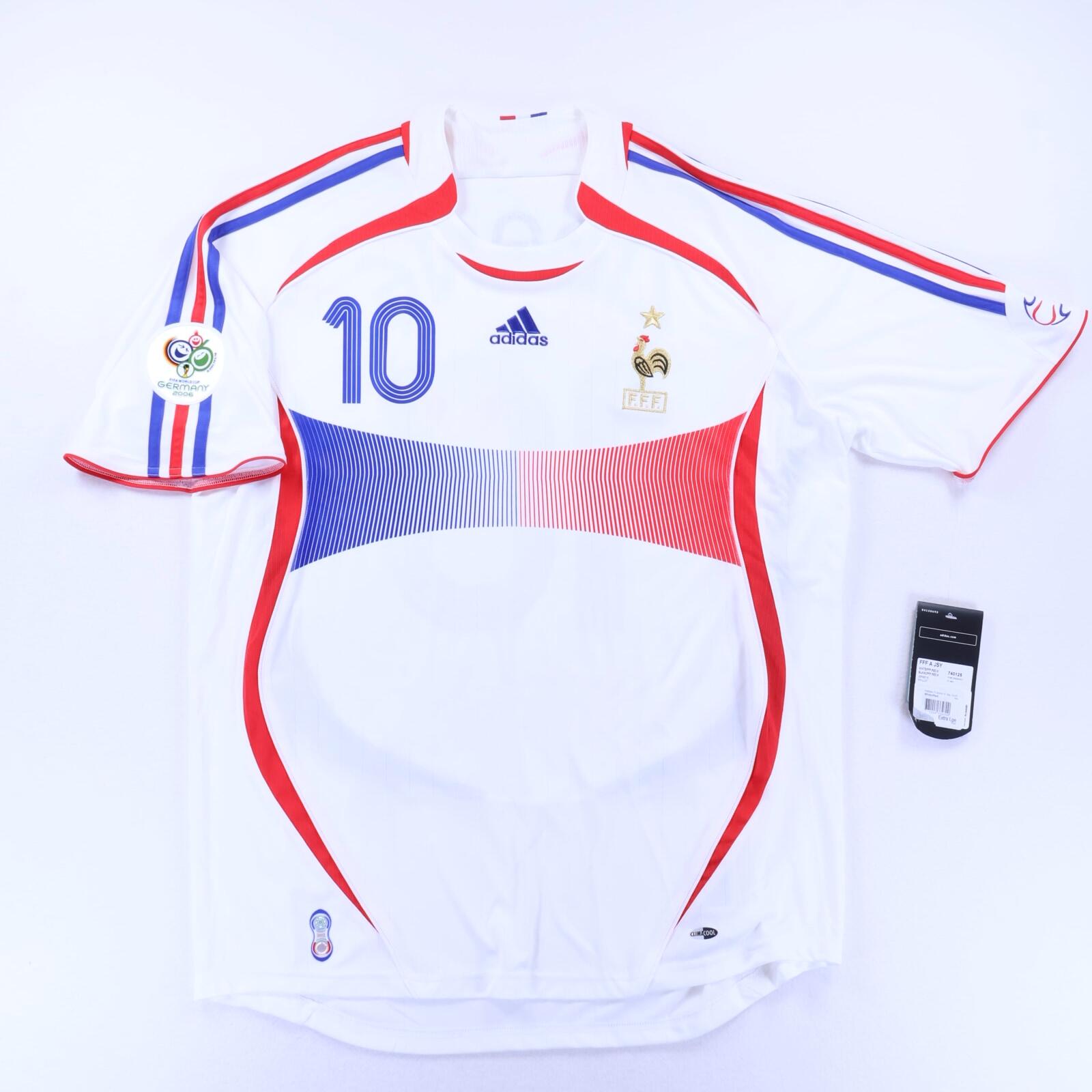 France Zidane #10 2006/ Away Shirt - XL- BACK