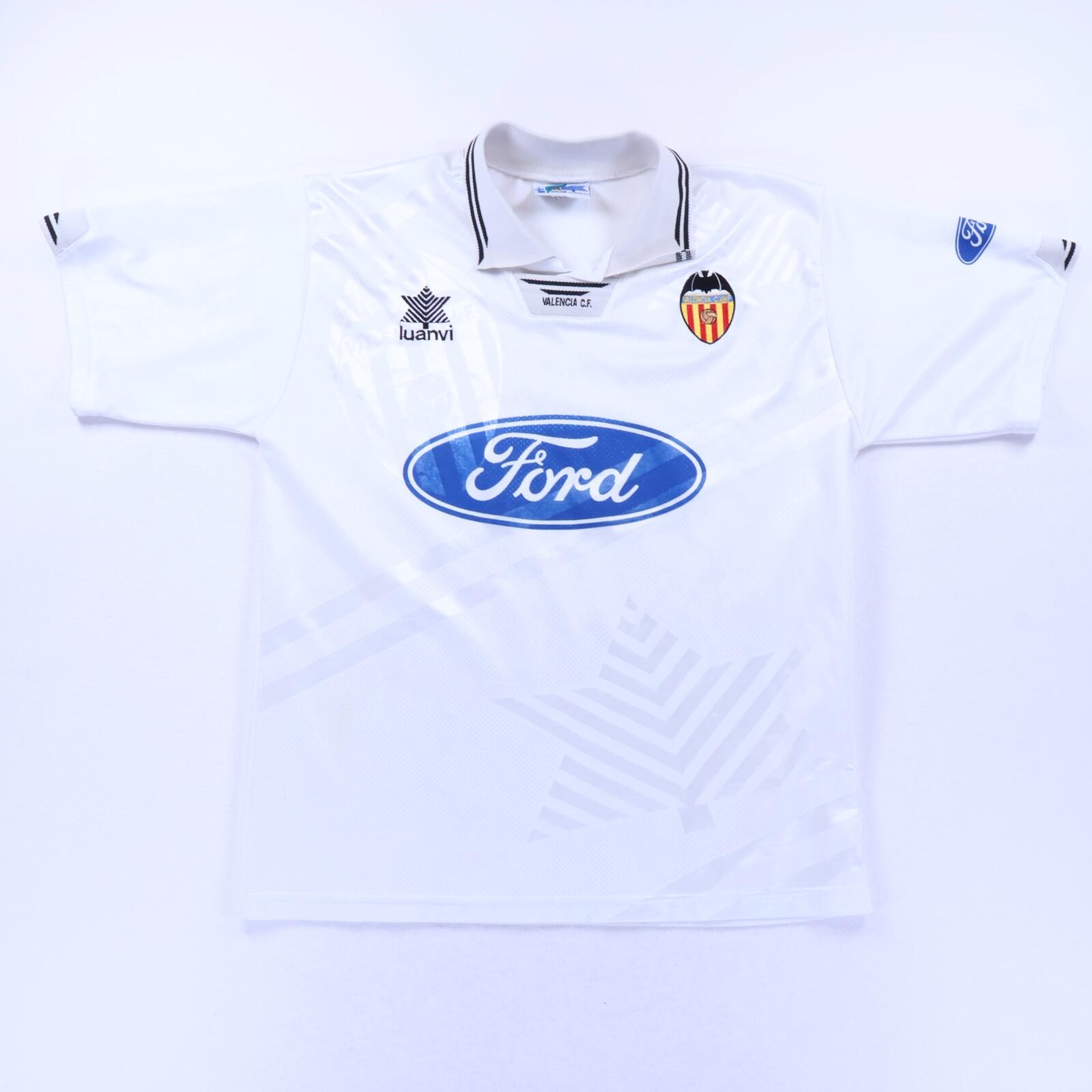 Valencia Cf 1997/98 Home Shirt - M- FRONT