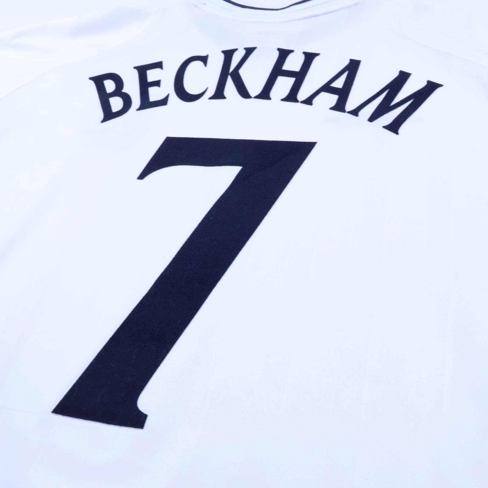 England Beckham #7 2001/03 Home Shirt - XL