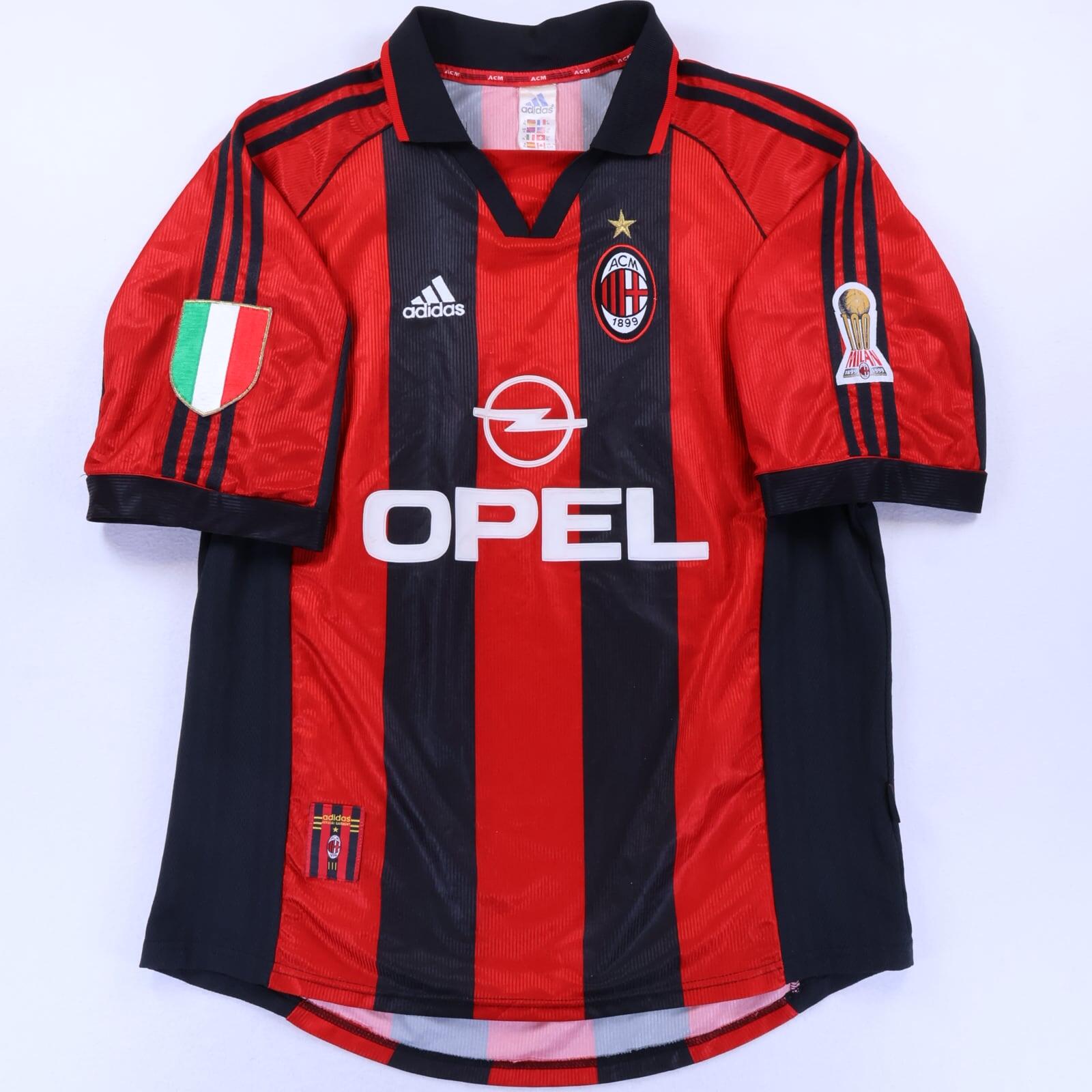 Ac Milan 1998/00 Home Shirt - XL- FRONT